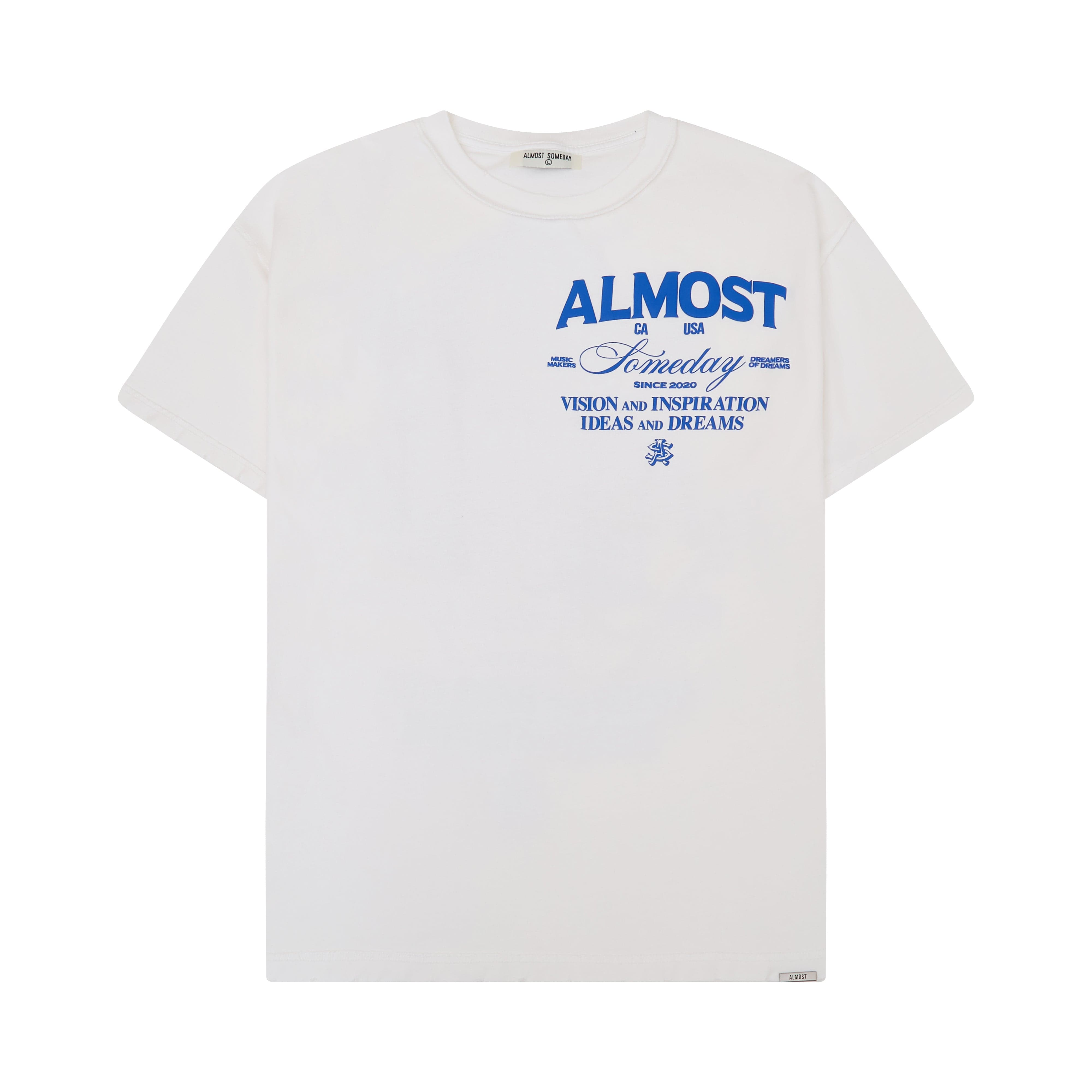 Almost Someday T-Shirts Almost Someday Cream Beverly Tee Almost Someday Cream Beverly Tee