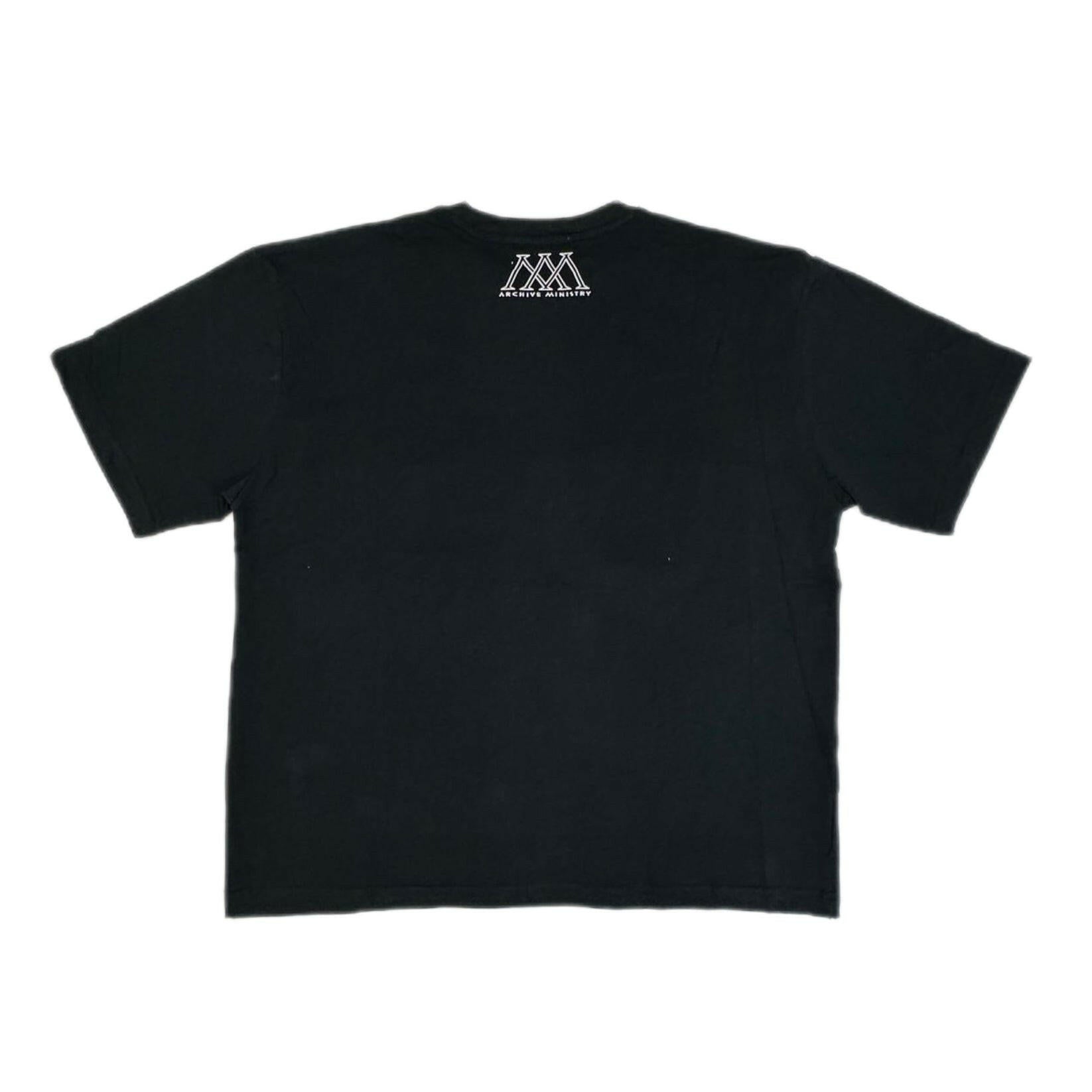 Archive Ministry T-Shirts Archive Ministry Crash Out Tee - Black Archive Ministry Crash Out Tee - Black