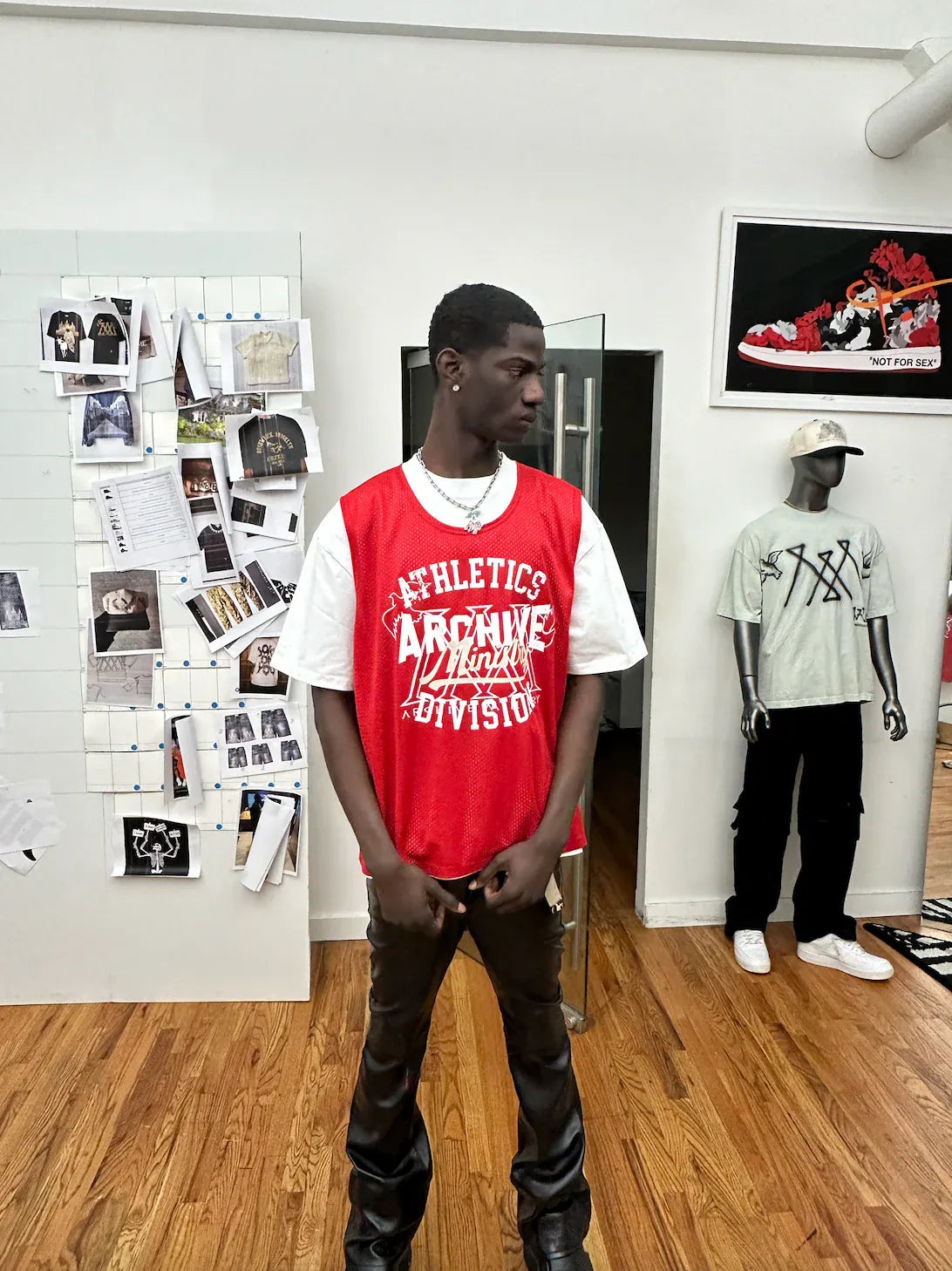 ARCHIVE MINISTRY T-Shirts ARCHIVE MINISTRY iLL AND ALL JERSEY TEE ARCHIVE MINISTRY iLL AND ALL JERSEY TEE