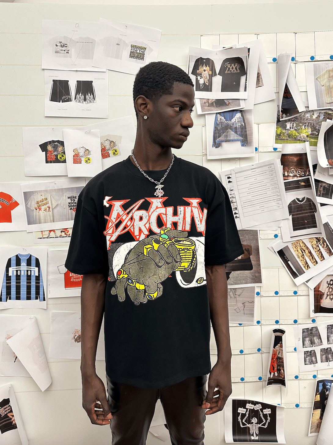Archive Ministry T-Shirts Archive Ministry Mob Ties Tee - Black Archive Ministry Mob Ties Tee - Black