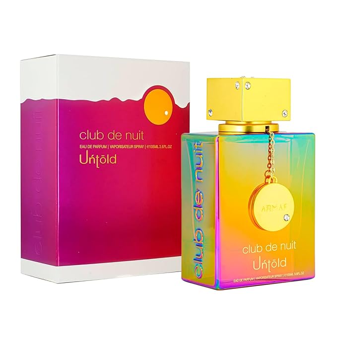 Armaf Fragrance Armaf Club De Nuit Untold for Men Eau de Parfum Spray, 3.6 Ounce Armaf Club De Nuit Untold for Men Eau de Parfum Spray, 3.6 Ounce