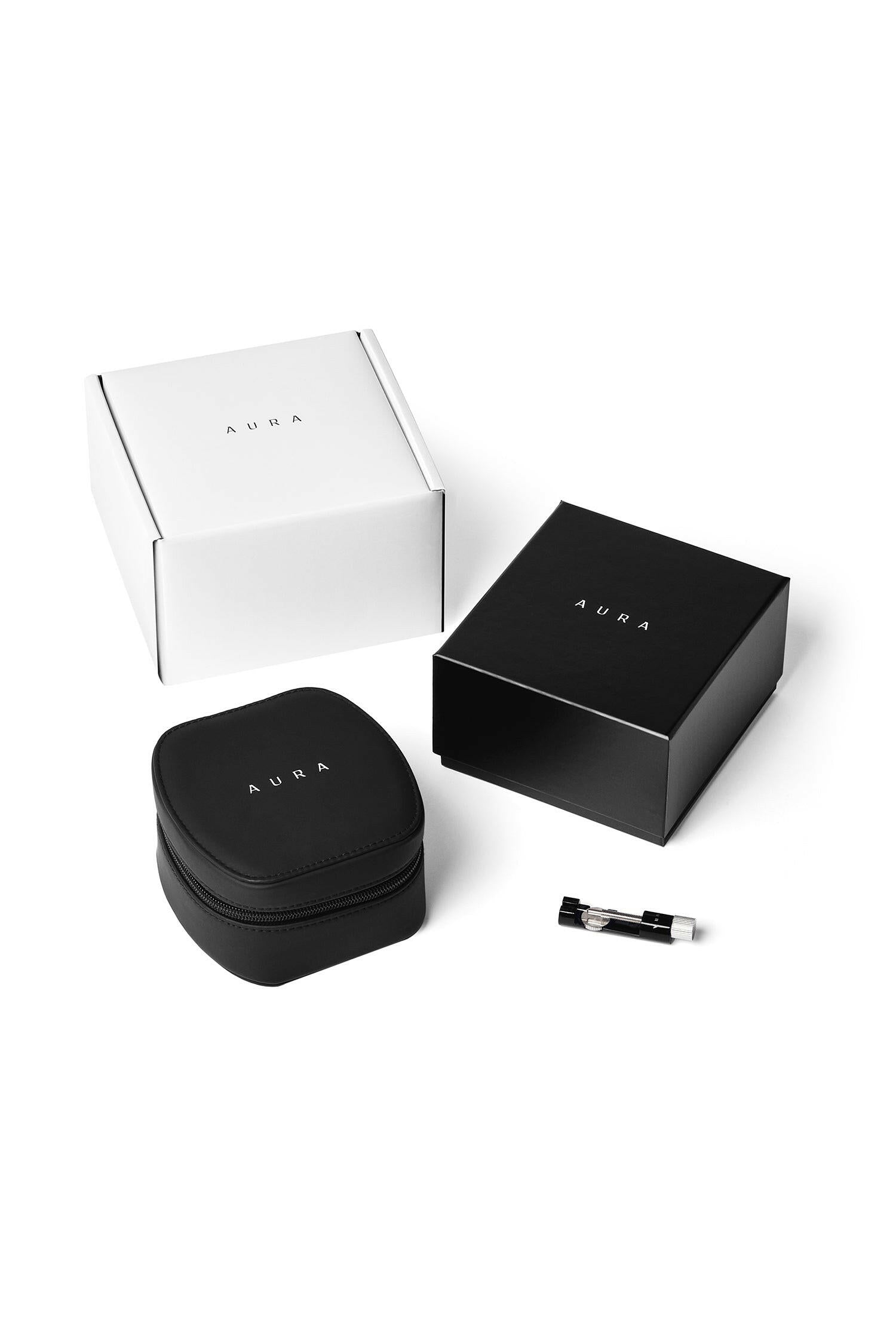 Aura Watches Aura Date 002 Black/Rose Aura Date 002 Black/Rose