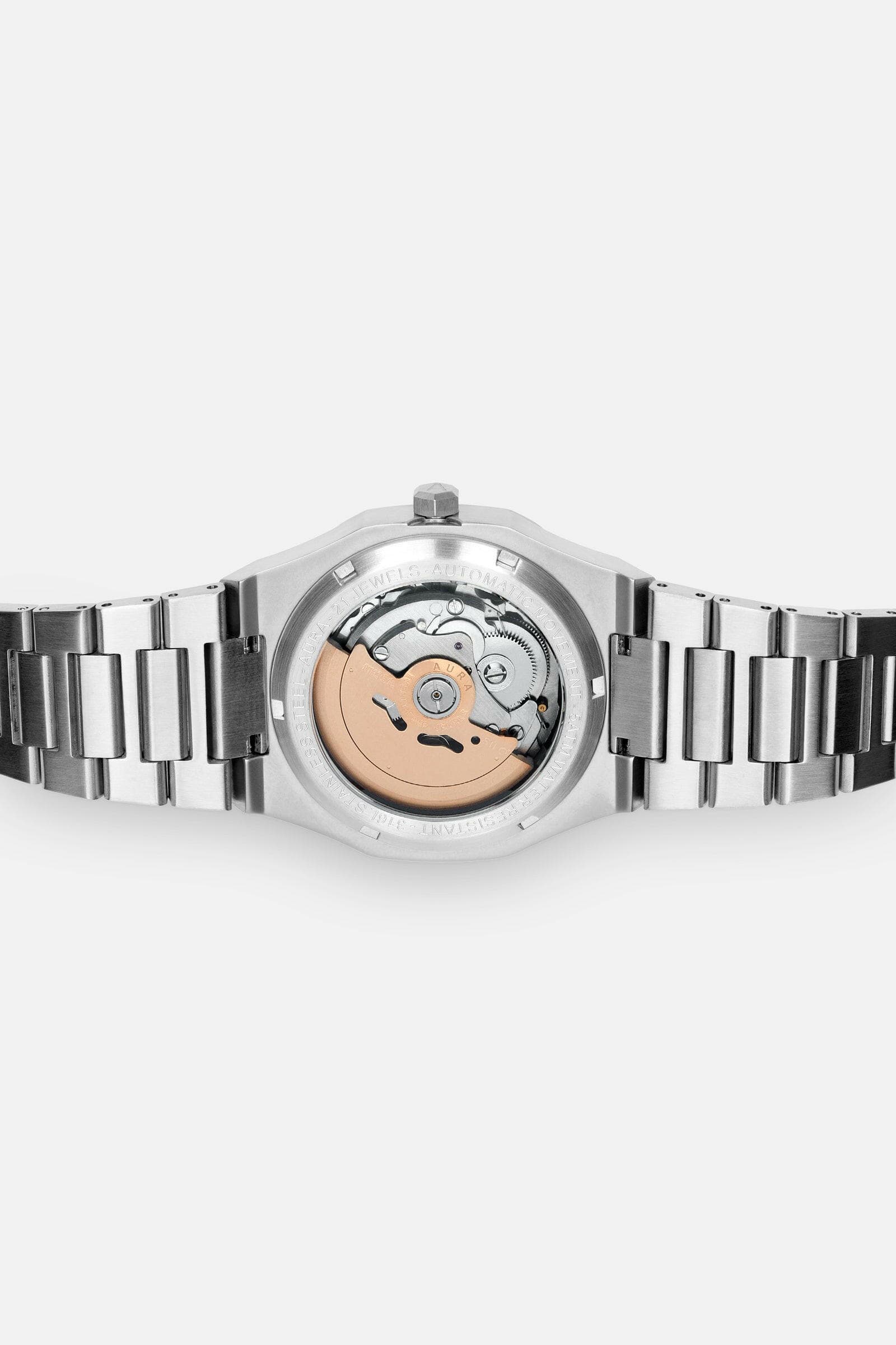 Aura Watches Aura Date 003 Steel/Pineapple Aura Date 003 Steel/Pineapple