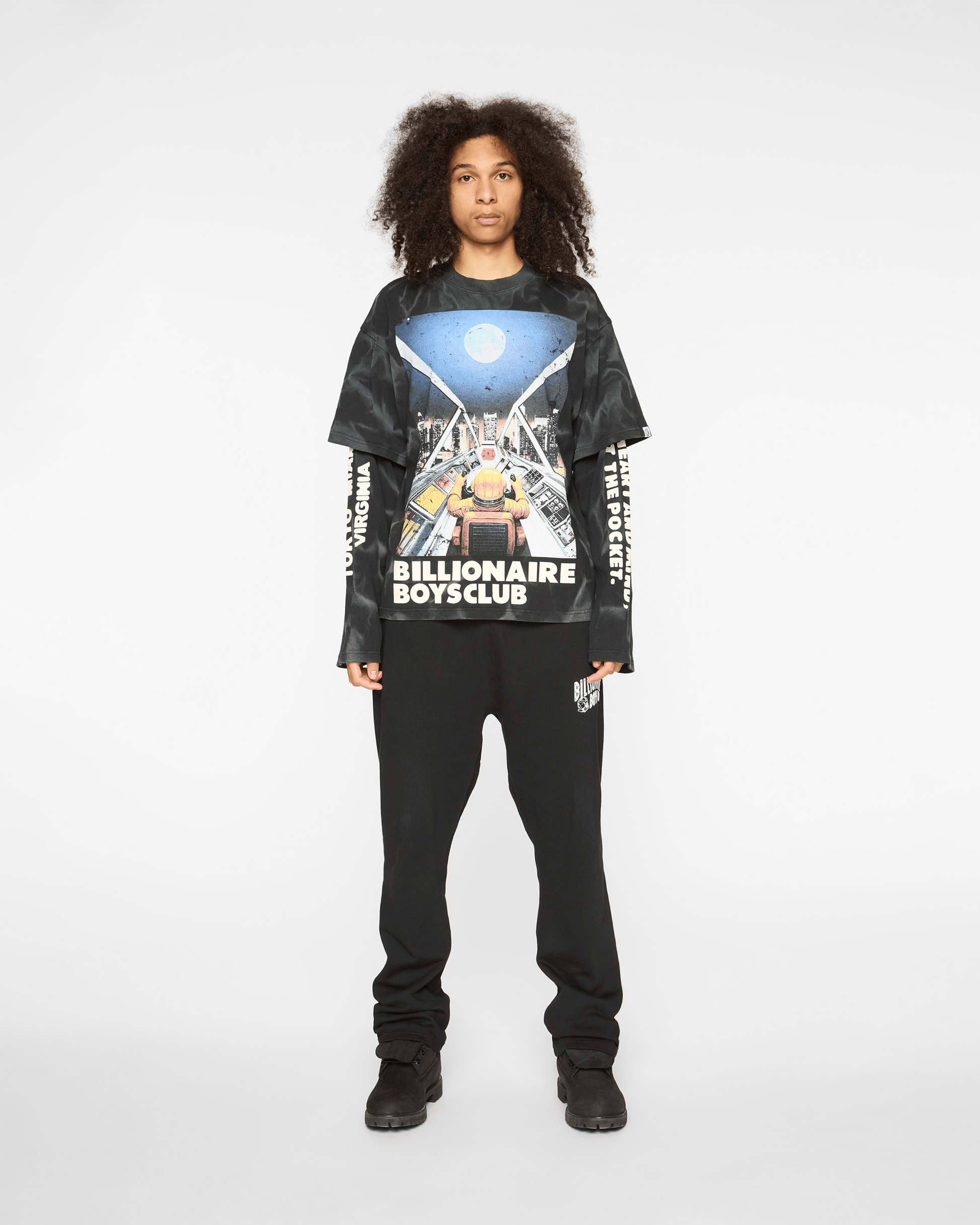 Billionaire Boys' Club T-Shirts Billionaire Boys' Club Arrival Long Sleeve Tee Billionaire Boys' Club Arrival Long Sleeve Tee