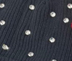 Rhinestone Beanie