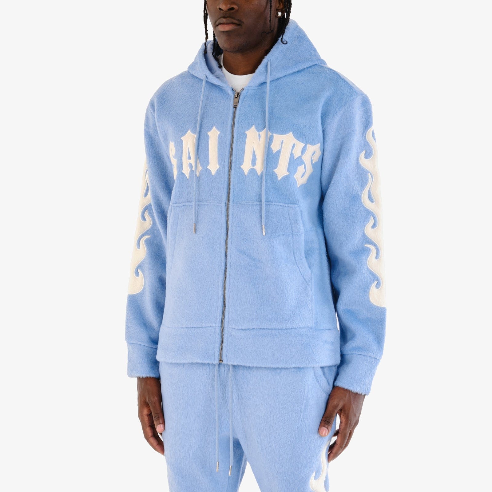 Copper Rivets Hoodies Saints Mohair Hoodie Saints Mohair Hoodie