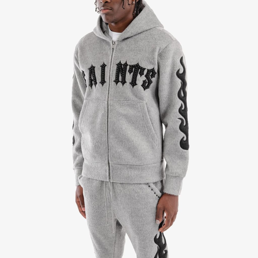Copper Rivets Sets Saints Mohair Sweatsuit Saints Mohair Sweatsuit