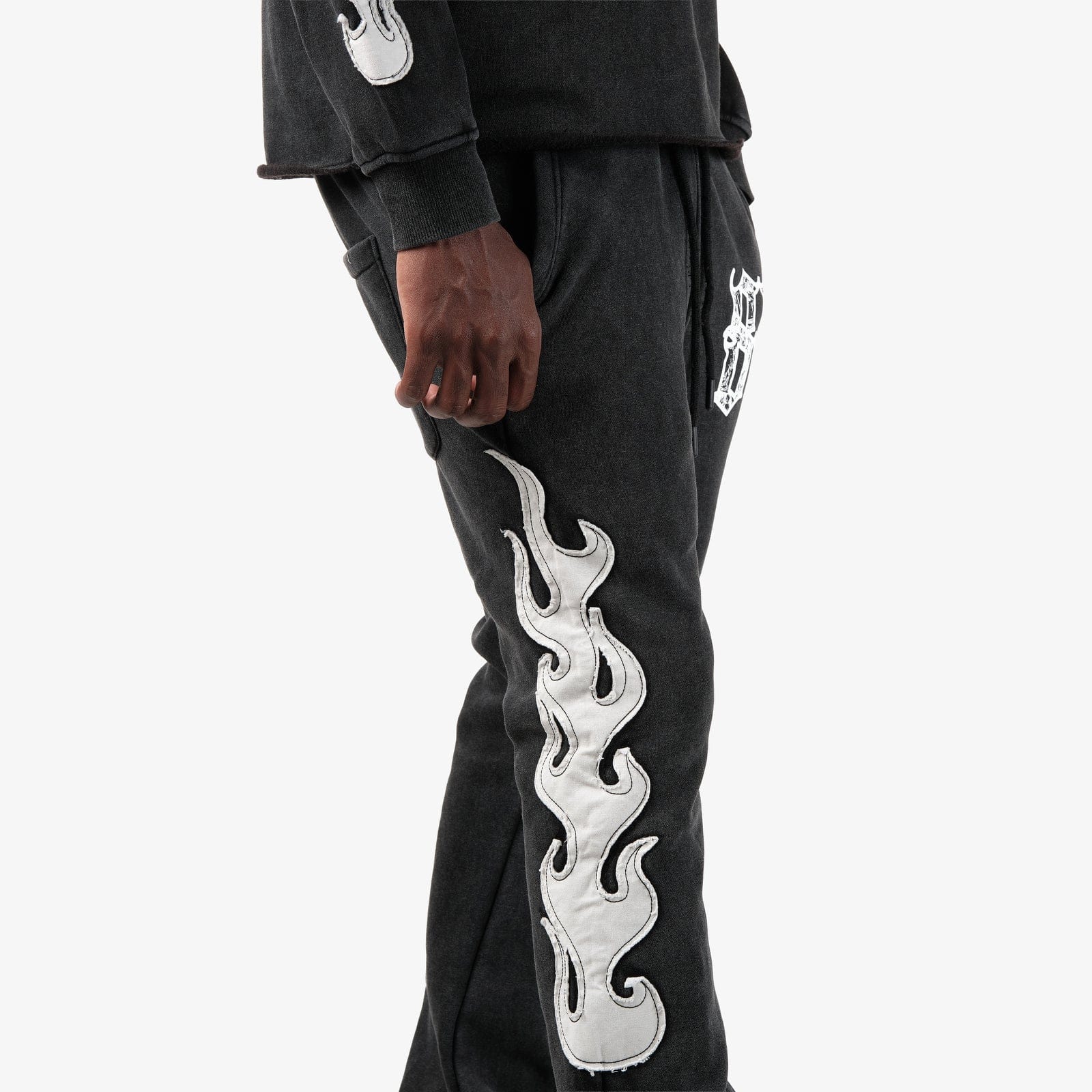Copper Rivets Sets Copper Rivet Essential Fleece Tracksuit - Black Copper Rivet Essential Fleece Tracksuit - Black