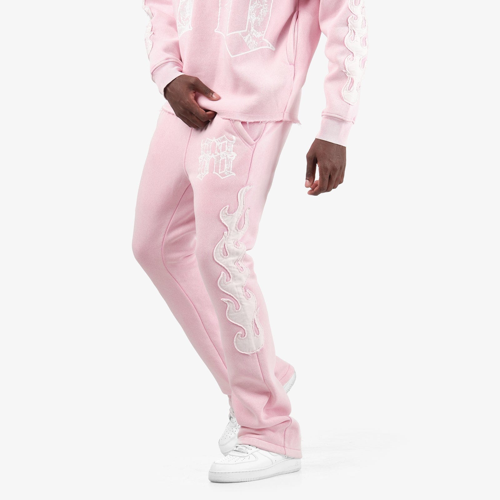 Copper Rivets Sets Copper Rivet Essential Fleece Tracksuit - Pink Copper Rivet Essential Fleece Tracksuit - Pink