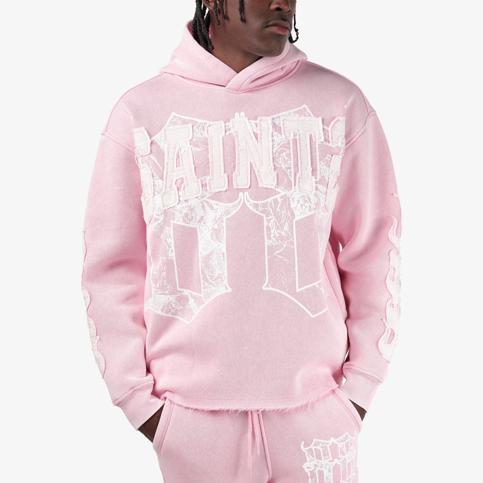 Copper Rivets Sets Copper Rivet Essential Fleece Tracksuit - Pink Copper Rivet Essential Fleece Tracksuit - Pink