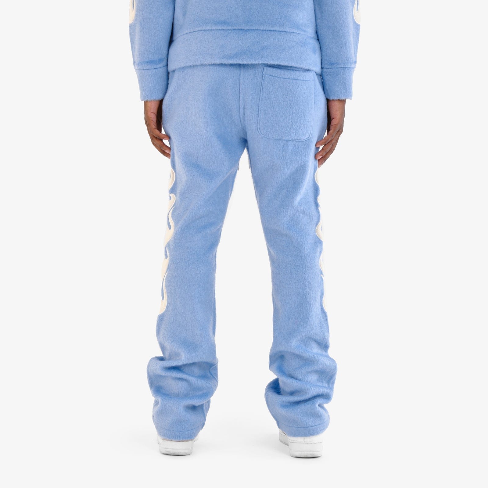Copper Rivets Sweatpants Saints Mohair Stacked Sweatpants Saints Mohair Stacked Sweatpants