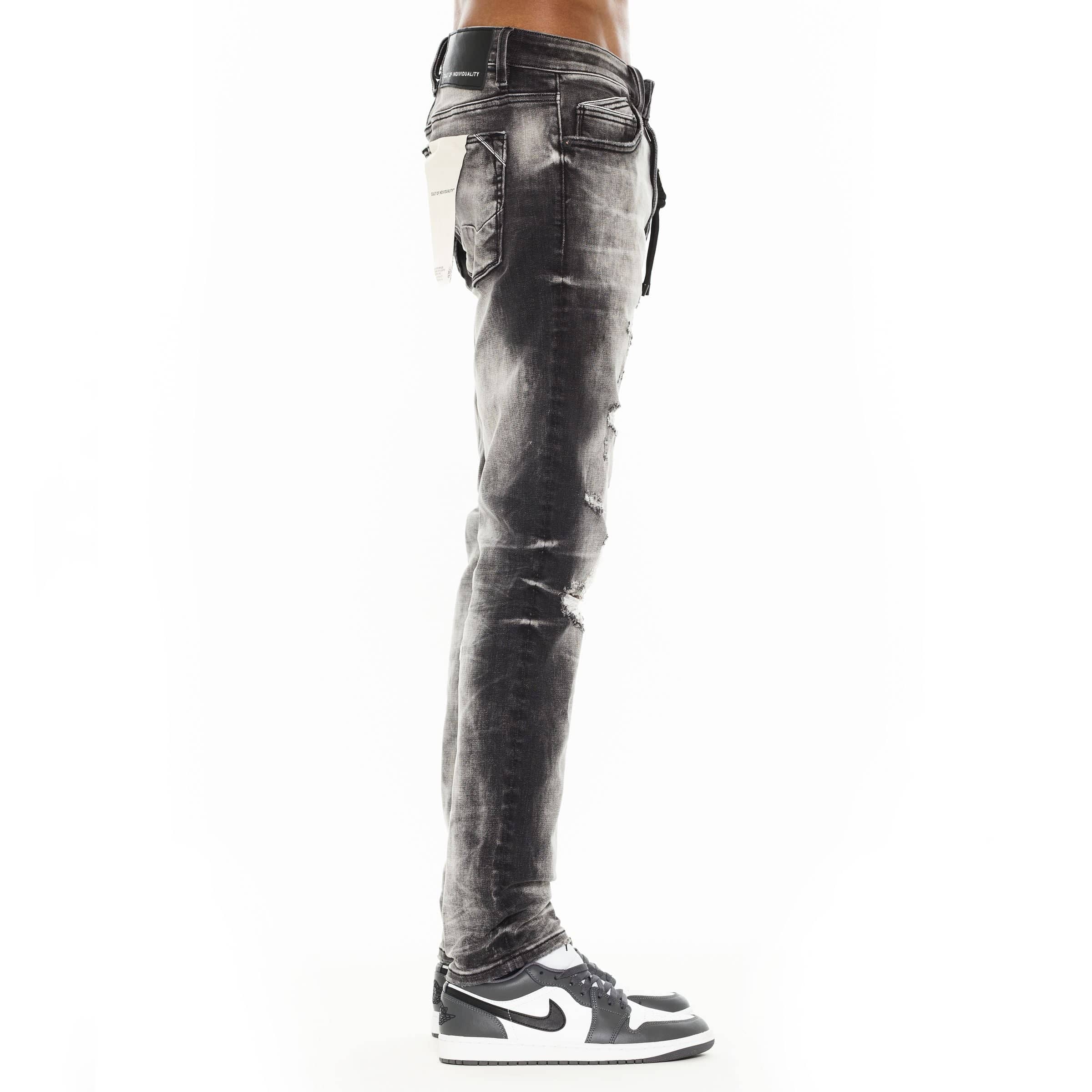 Cult of Individuality Denim Cult Rocker Slim Fit  Grey Cult Rocker Slim Fit  Grey