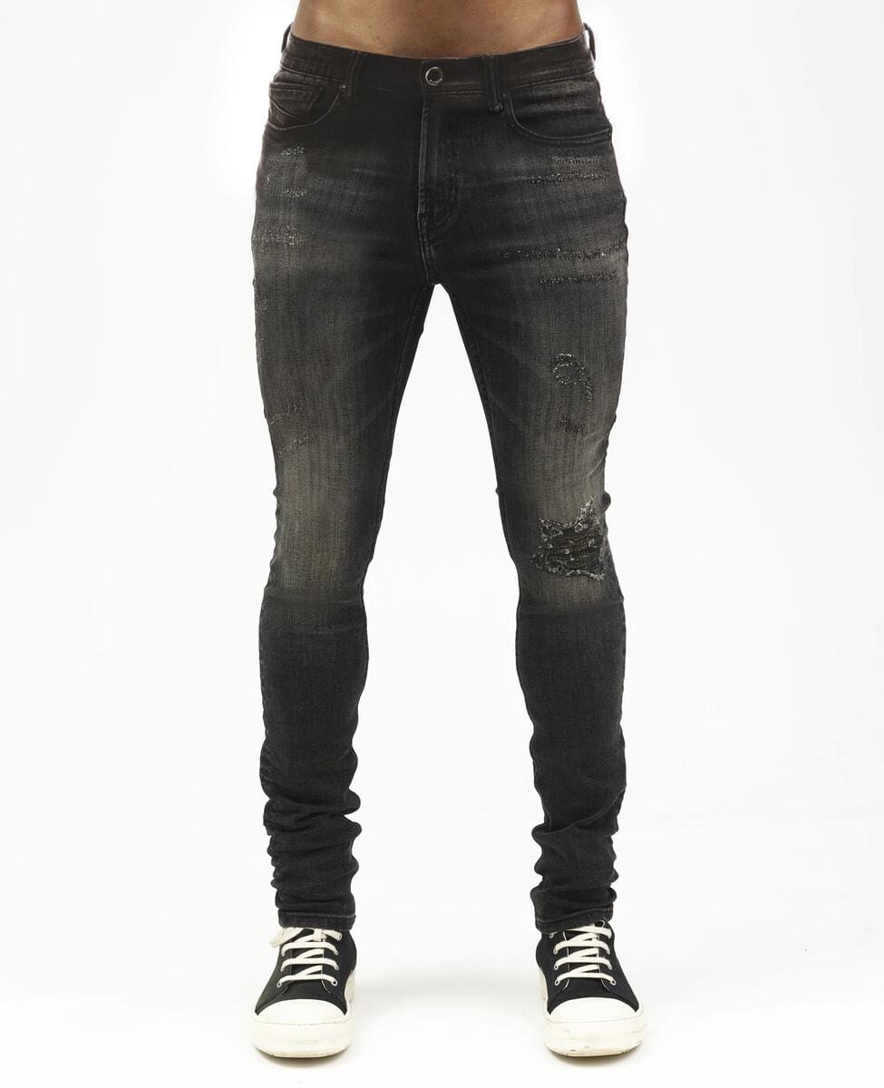 Cult of Individuality Denim Cult Strat Super Skinny Jeans - Shale Cult Strat Super Skinny Jeans - Shale