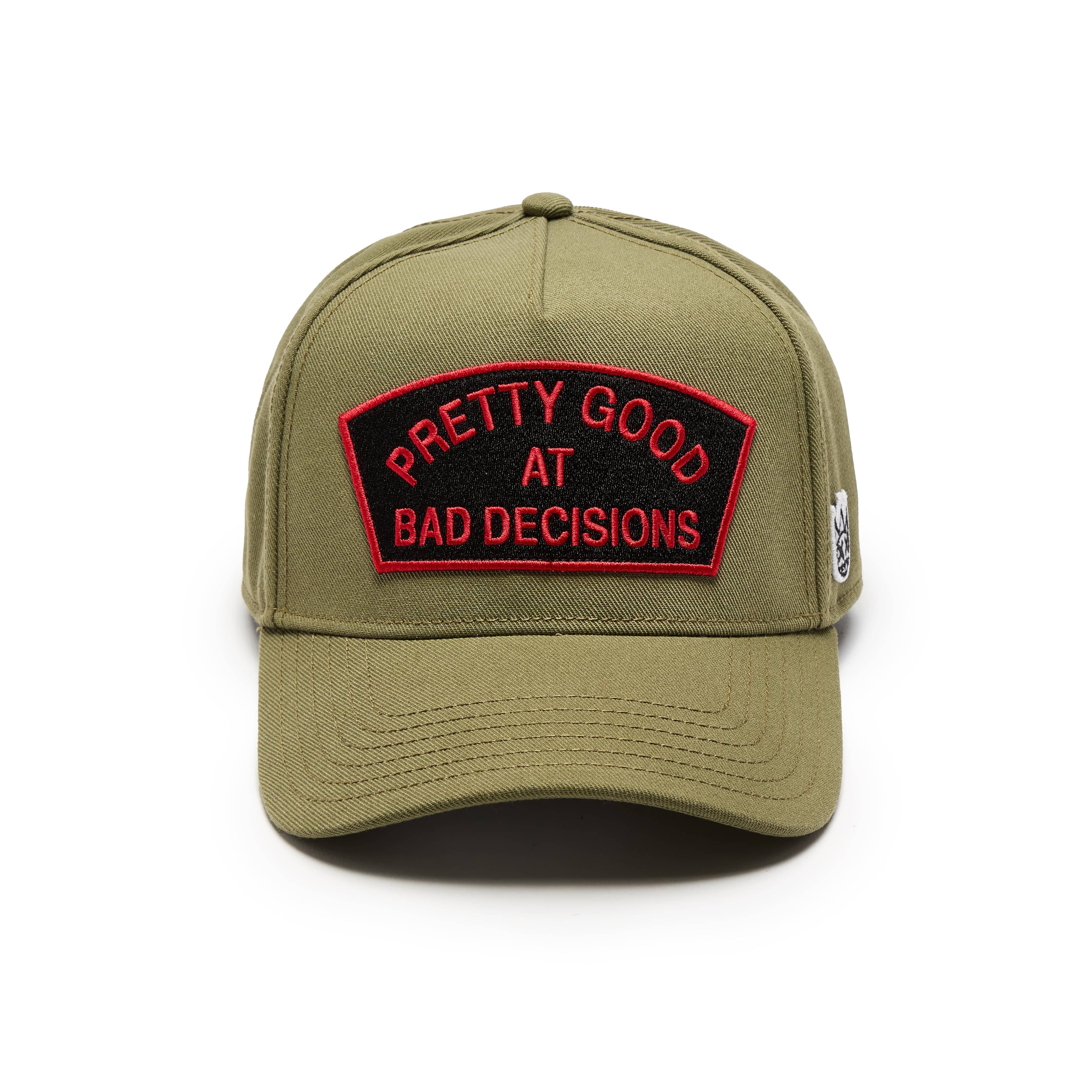 Cult of Individuality Hat Cult of Individuality Bad Decisions A-Frame Snapback - Green Cult of Individuality Bad Decisions A-Frame Snapback - Green