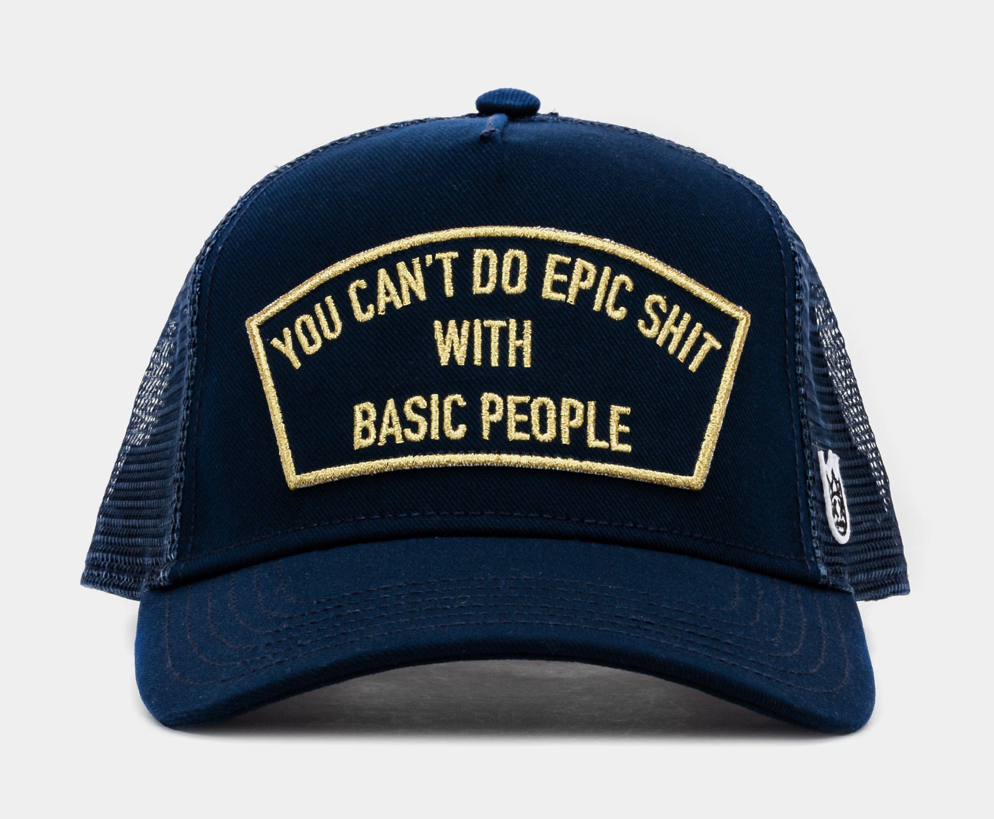 Cult of Individuality Hat Cult of Individuality Epic Shit Trucker Hat - Navy/Gold Cult of Individuality Epic Shit Trucker Hat - Navy/Gold