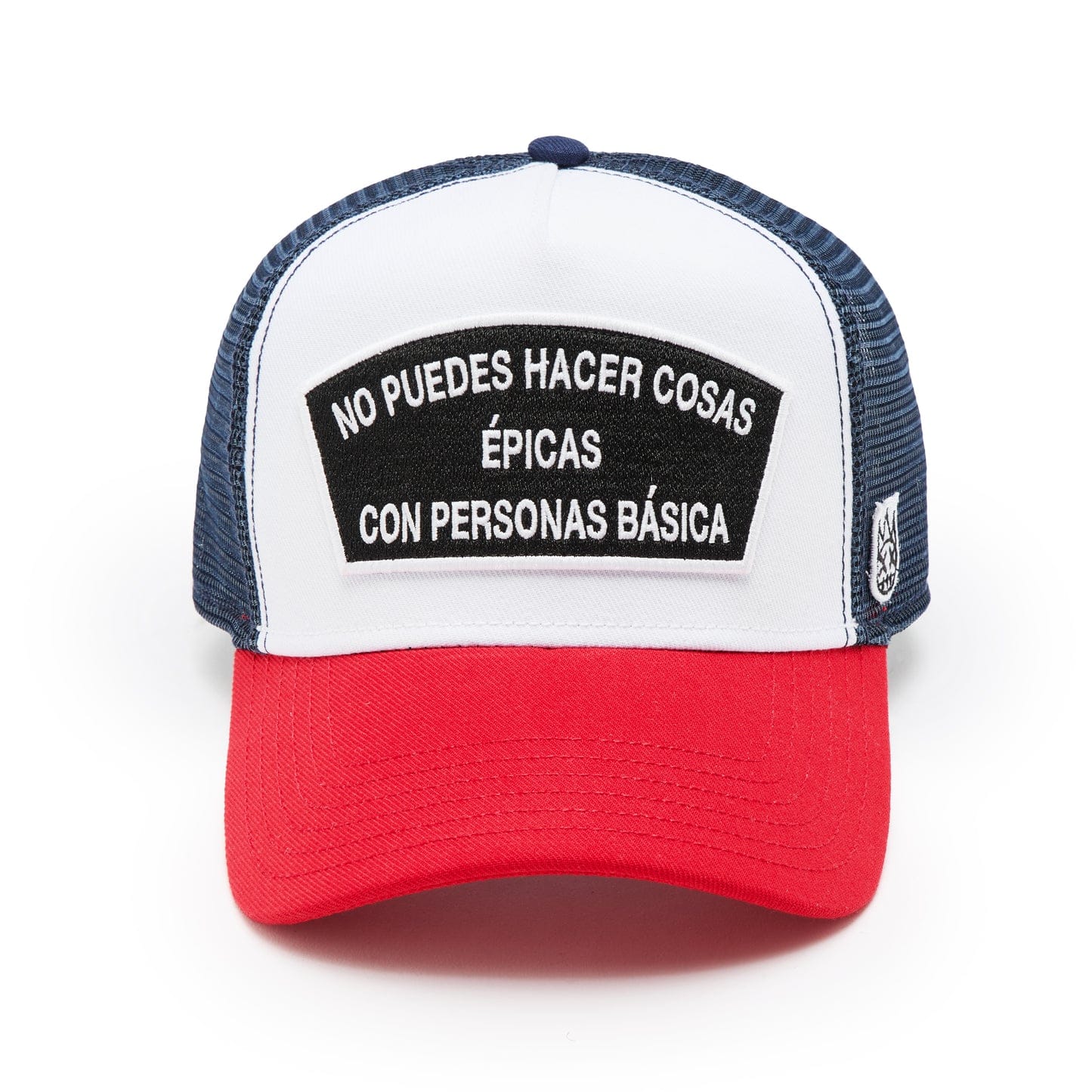 Cult of Individuality Hat Cult of Individuality Mesh Back Trucker Hat "Spanish Epic Shit" - White Cult of Individuality Mesh Back Trucker Hat "Spanish Epic Shit" - White