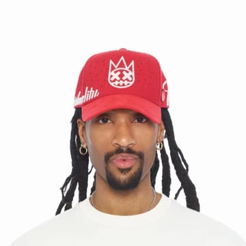 Cult of Individuality Hat Cult of Individuality Mesh Trucker "Crystal Burst" - Racing Red Cult of Individuality Mesh Trucker "Crystal Burst" - Racing Red