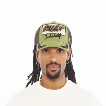Cult of Individuality Hat Cult of Individuality Mesh Trucker "Cult Racing" - Olive Cult of Individuality Mesh Trucker "Cult Racing" - Olive