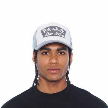 Cult of Individuality Hat Cult of Individuality Mesh Trucker "FXXK Normal, I Want Magic" - Cool Grey Cult of Individuality Mesh Trucker "FXXK Normal, I Want Magic" - Cool Grey