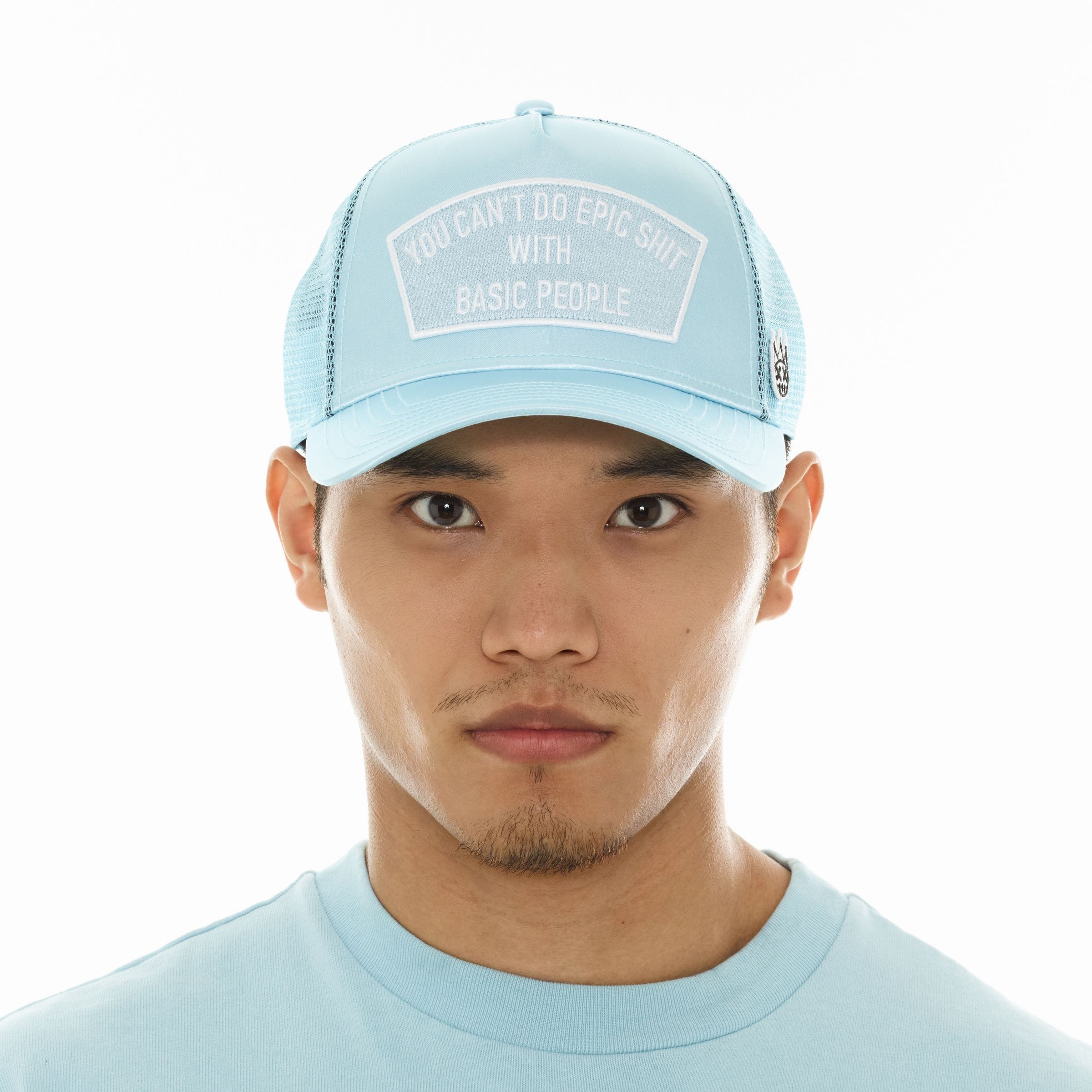 Cult of Individuality Hats Cult Epic Shit Mesh Trucker Hat with Satin Cult Epic Shit Mesh Trucker Hat with Satin