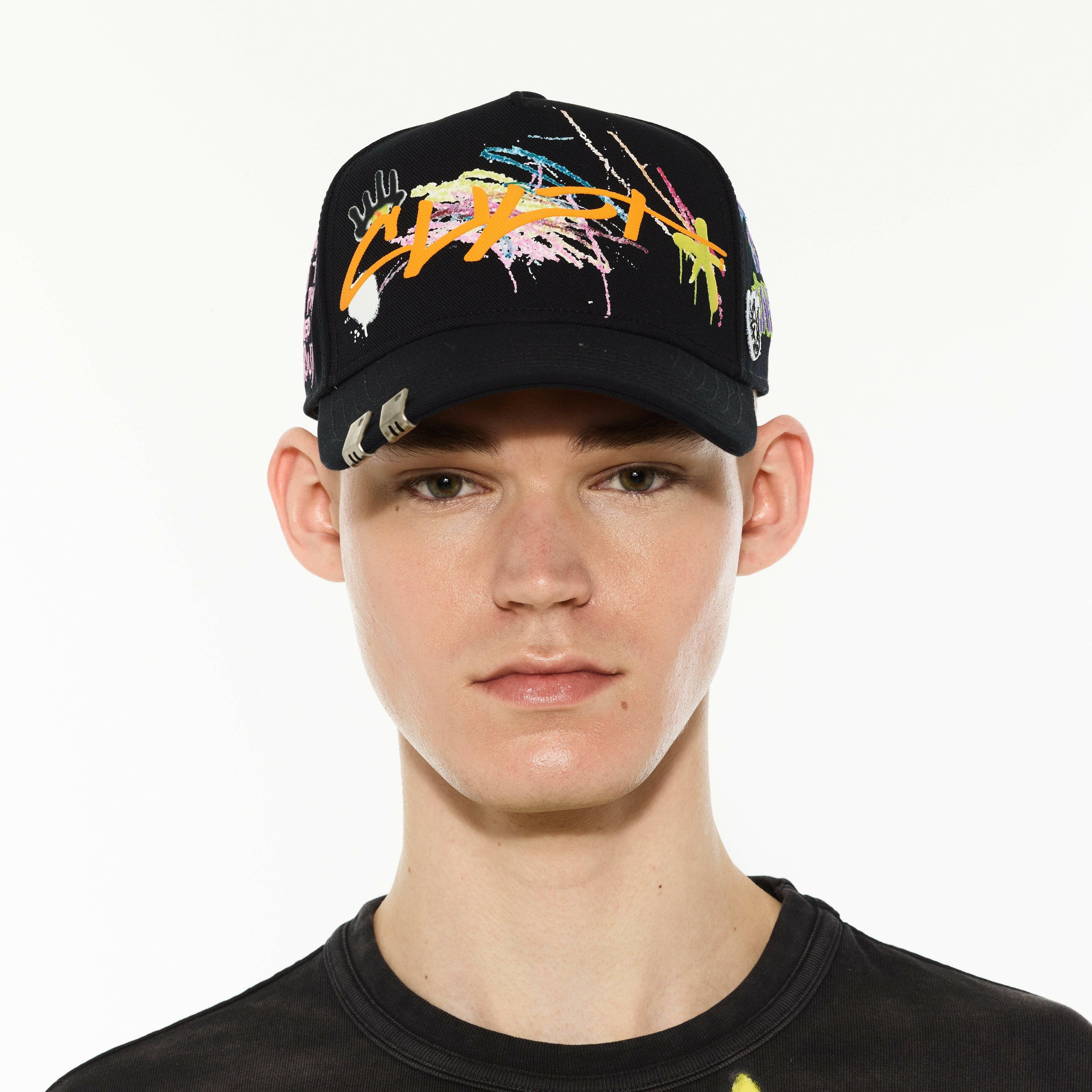 Cult of Individuality Hats Cult Graffiti Logo Trucker Hat Cult Graffiti Logo Trucker Hat