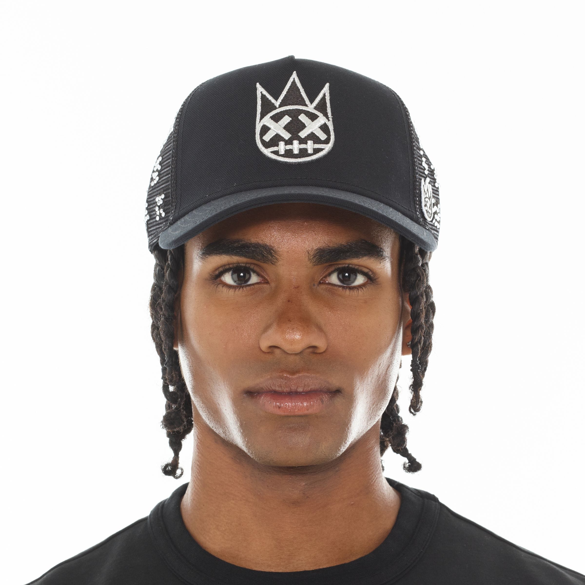Cult of Individuality Hats Cult Repeat Pattern with Crystals Hat Cult Repeat Pattern with Crystals Hat