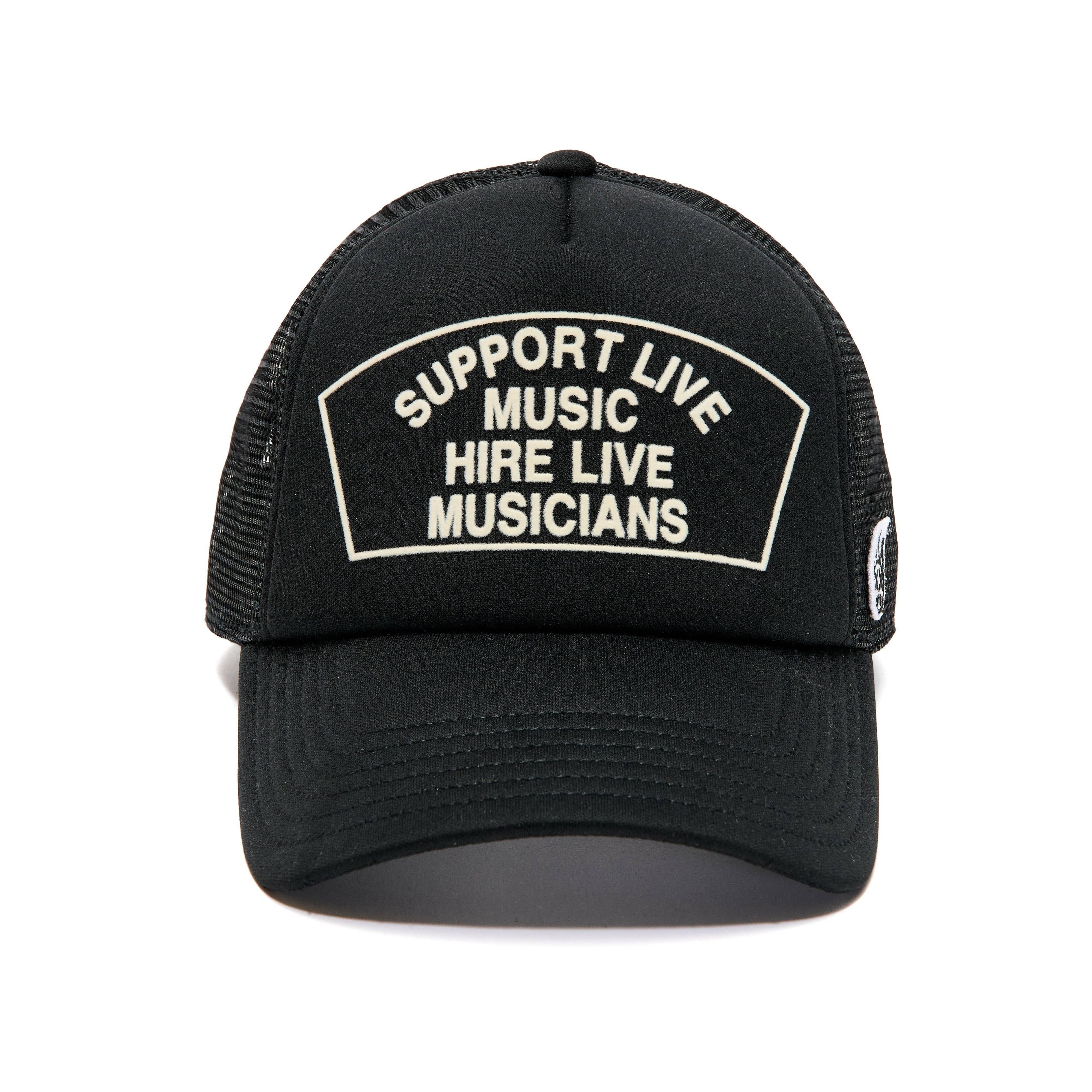 Cult of Individuality Hats Cult Support Live Music Trucker Hat Cult Support Live Music Trucker Hat