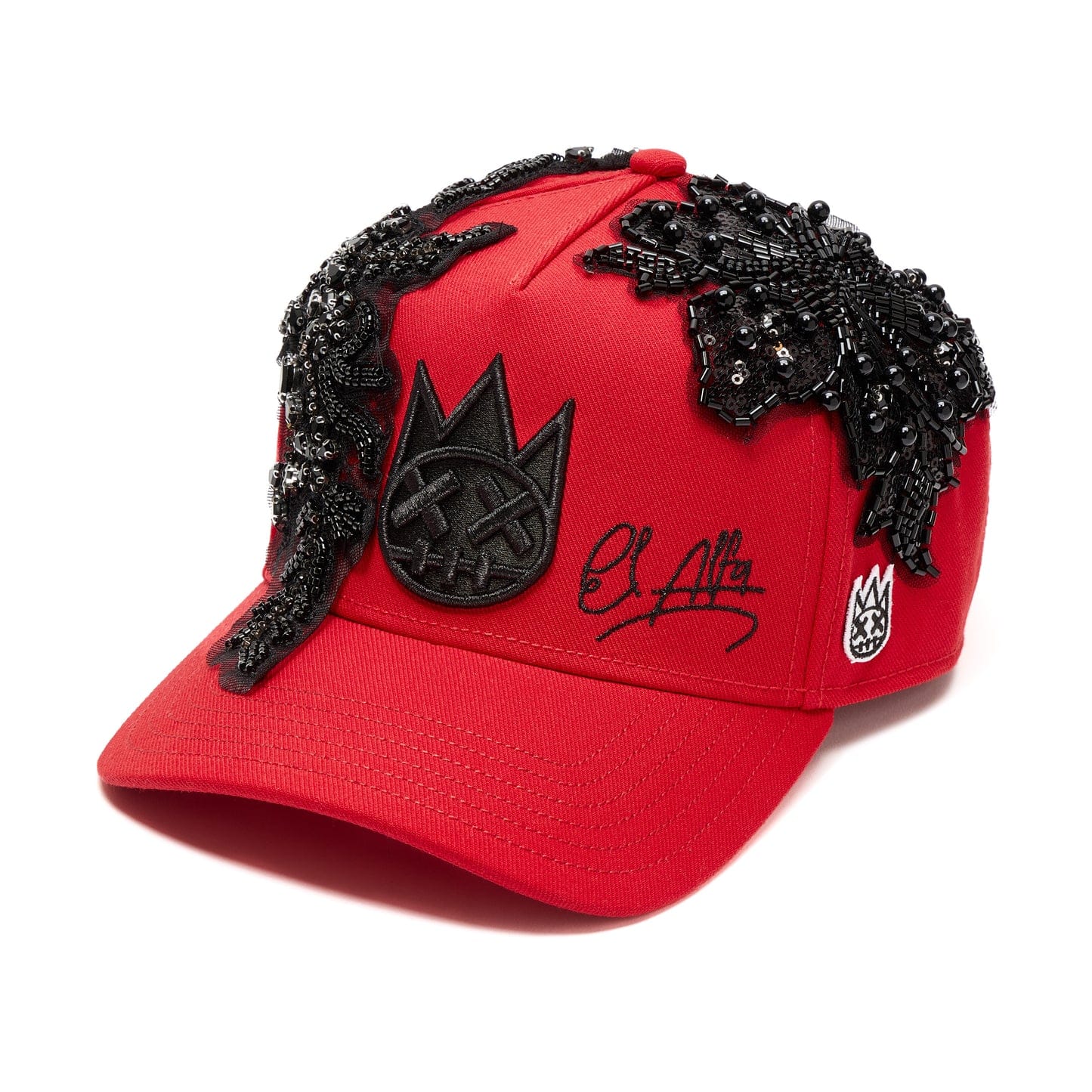 Cult of Individuality Hats Cult X El Alfa Lurex Emb Logo 5 Panel A Frame Trucker Hat Cult X El Alfa Lurex Emb Logo 5 Panel A Frame Trucker Hat