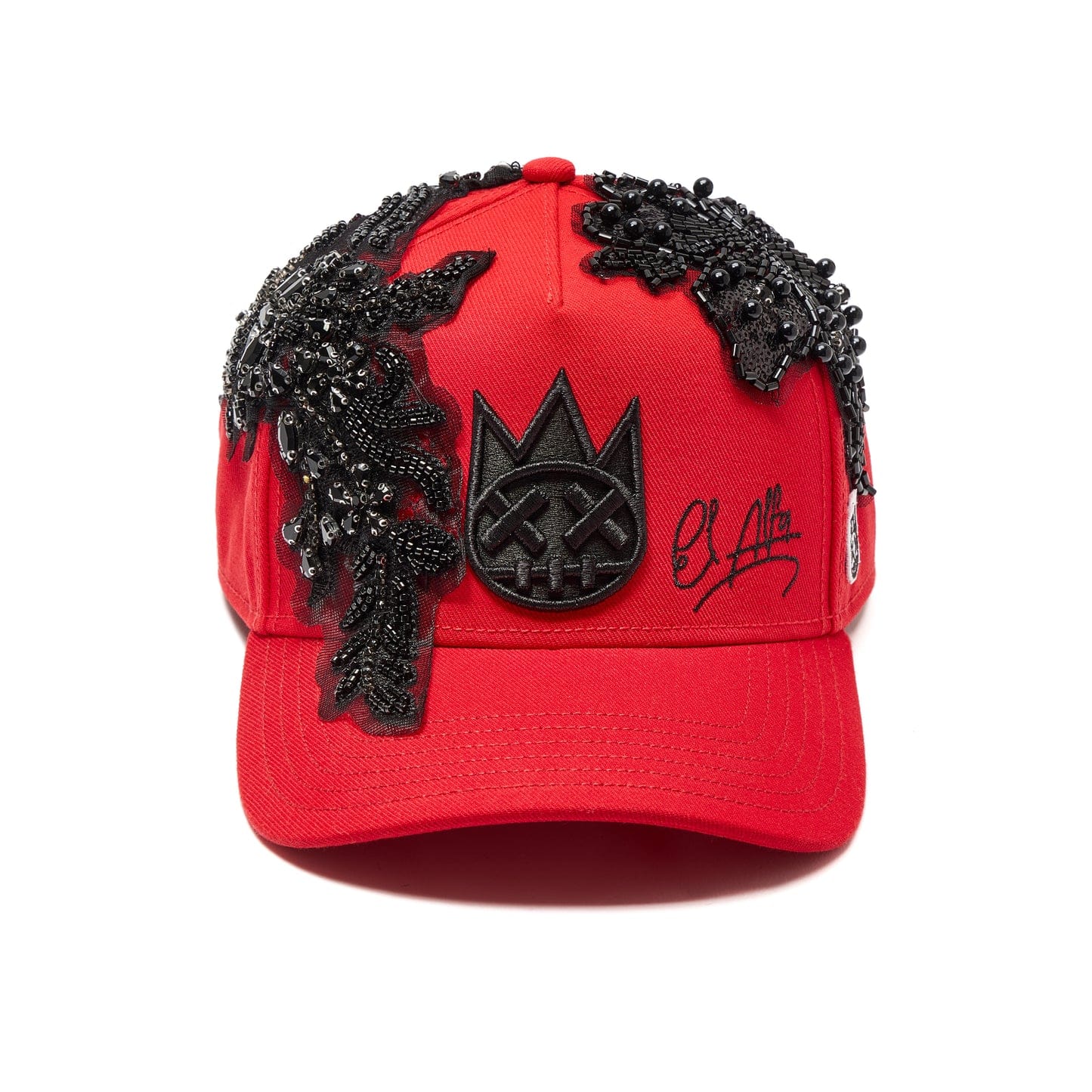 Cult of Individuality Hats Cult X El Alfa Lurex Emb Logo 5 Panel A Frame Trucker Hat Cult X El Alfa Lurex Emb Logo 5 Panel A Frame Trucker Hat
