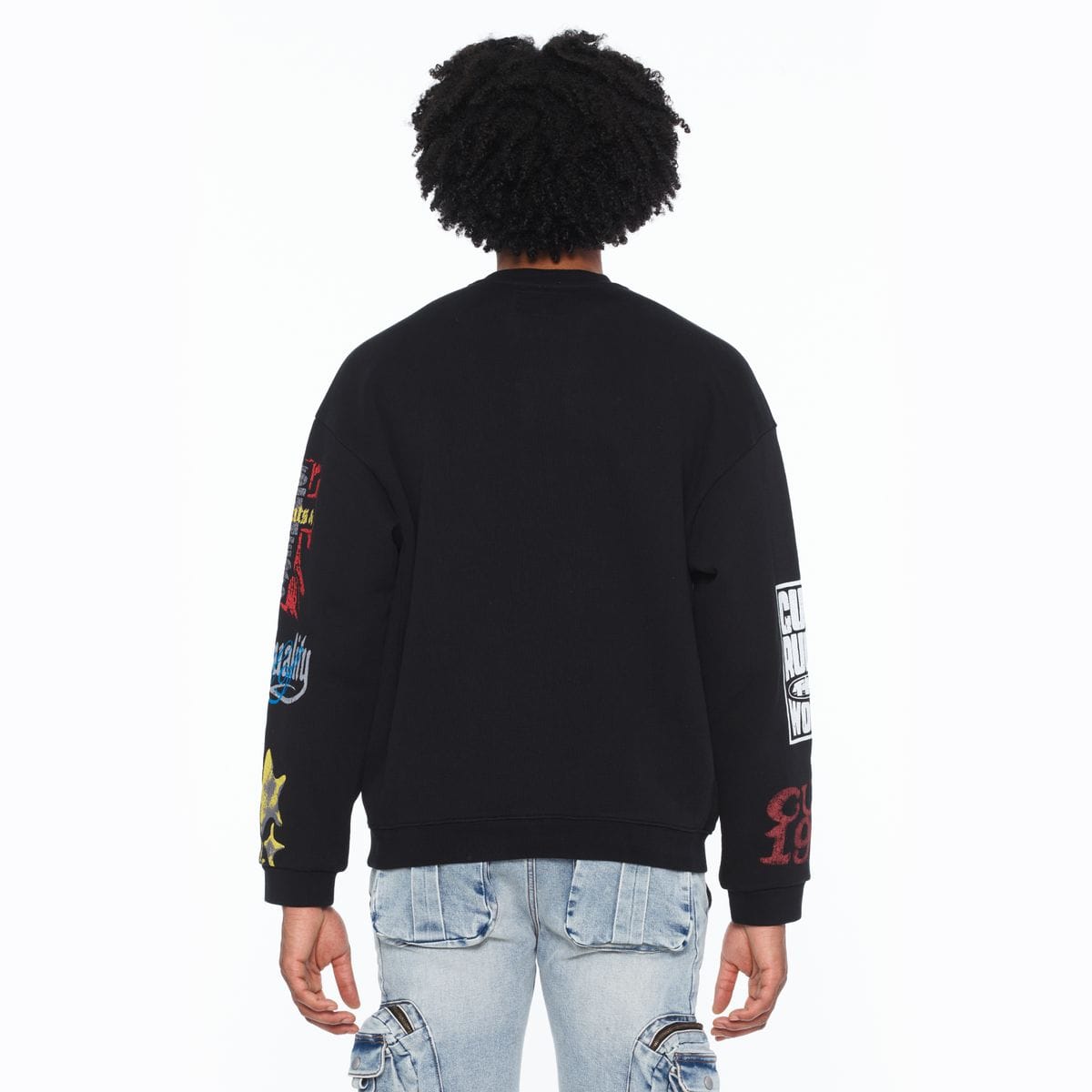 Cult of Individuality Sweatshirts HEAVYWEIGHT 620 GRAMS FRENCH TERRY CREW HEAVYWEIGHT 620 GRAMS FRENCH TERRY CREW