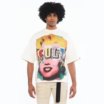 Cult of Individuality T-Shirt Cult of Individuality Boxy Oversized Tee "Every Secret Has A Lie" - Winter White Cult of Individuality Boxy Oversized Tee "Every Secret Has A Lie" - Winter White