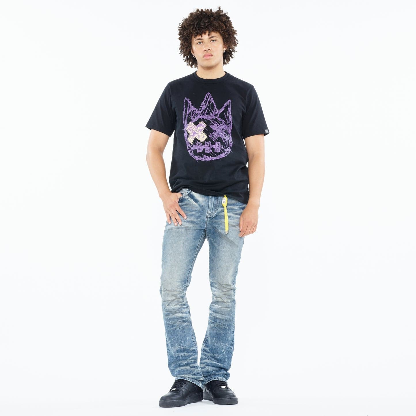 Cult of Individuality T-Shirts Cult Heavyweight Short Sleeve Shattered Logo Tee Cult Heavyweight Short Sleeve Shattered Logo Tee