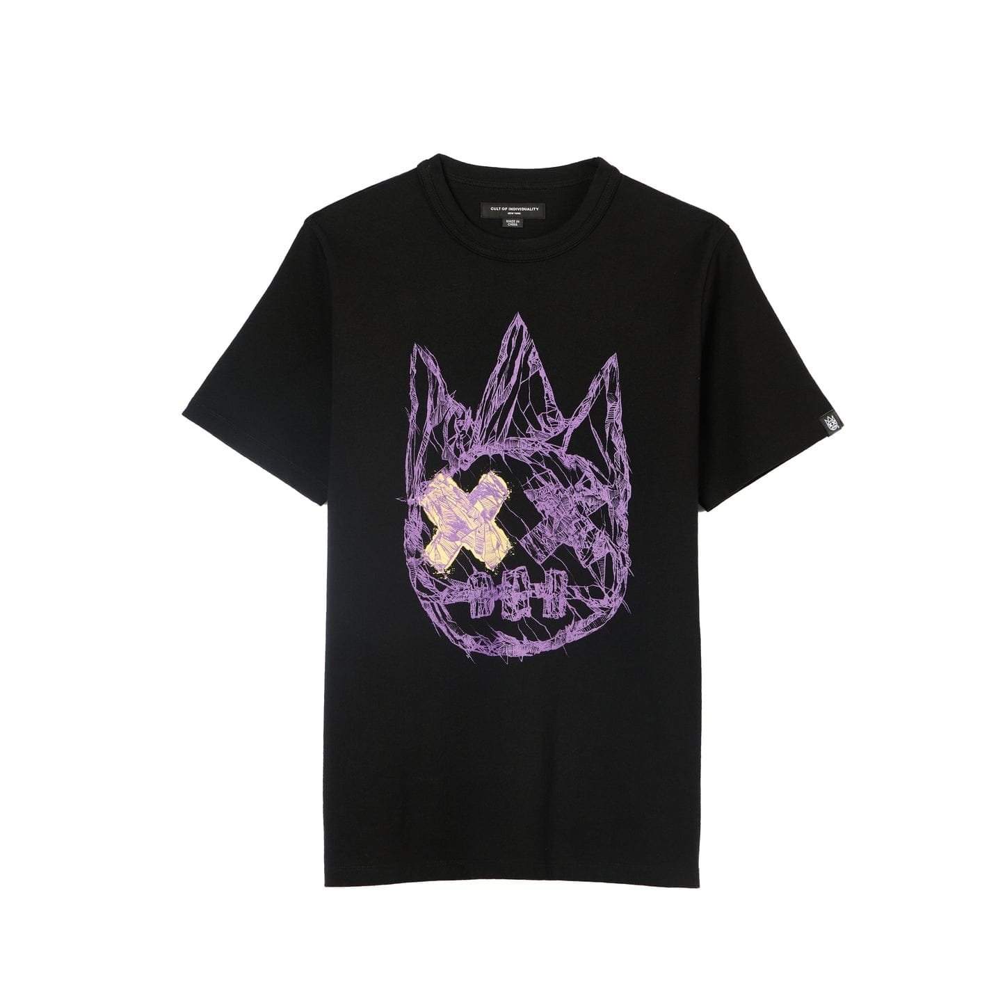 Cult of Individuality T-Shirts Cult Heavyweight Short Sleeve Shattered Logo Tee Cult Heavyweight Short Sleeve Shattered Logo Tee