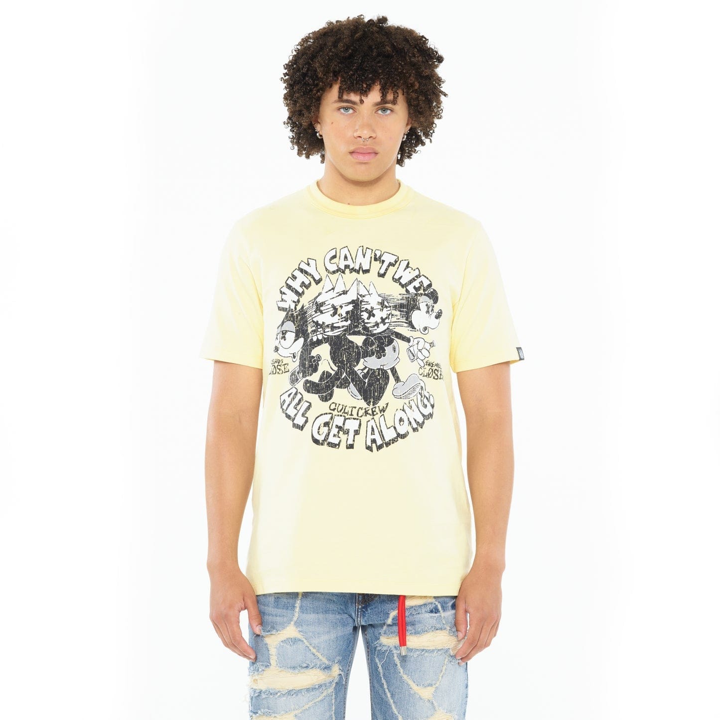 Cult of Individuality T-Shirts Cult Why Can't We Get Along Tee Cult Why Can't We Get Along Tee