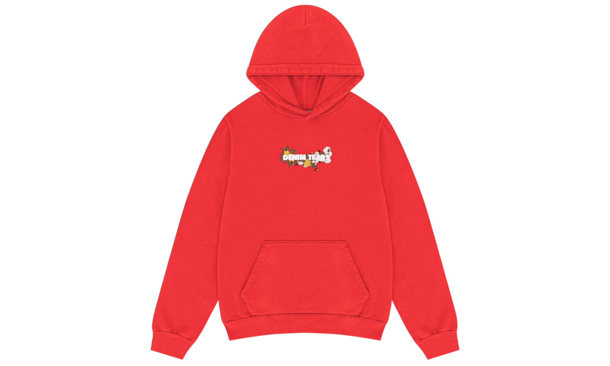 Denim Tears Hoodies Denim Tears Embroidered Logo Hoodie Denim Tears Embroidered Logo Hoodie