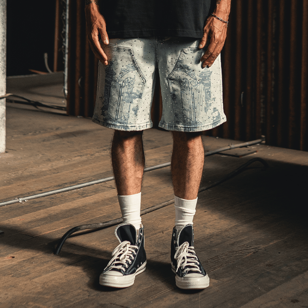 Duaa Shorts Duaa Kingdom Denim Shorts Duaa Kingdom Denim Shorts