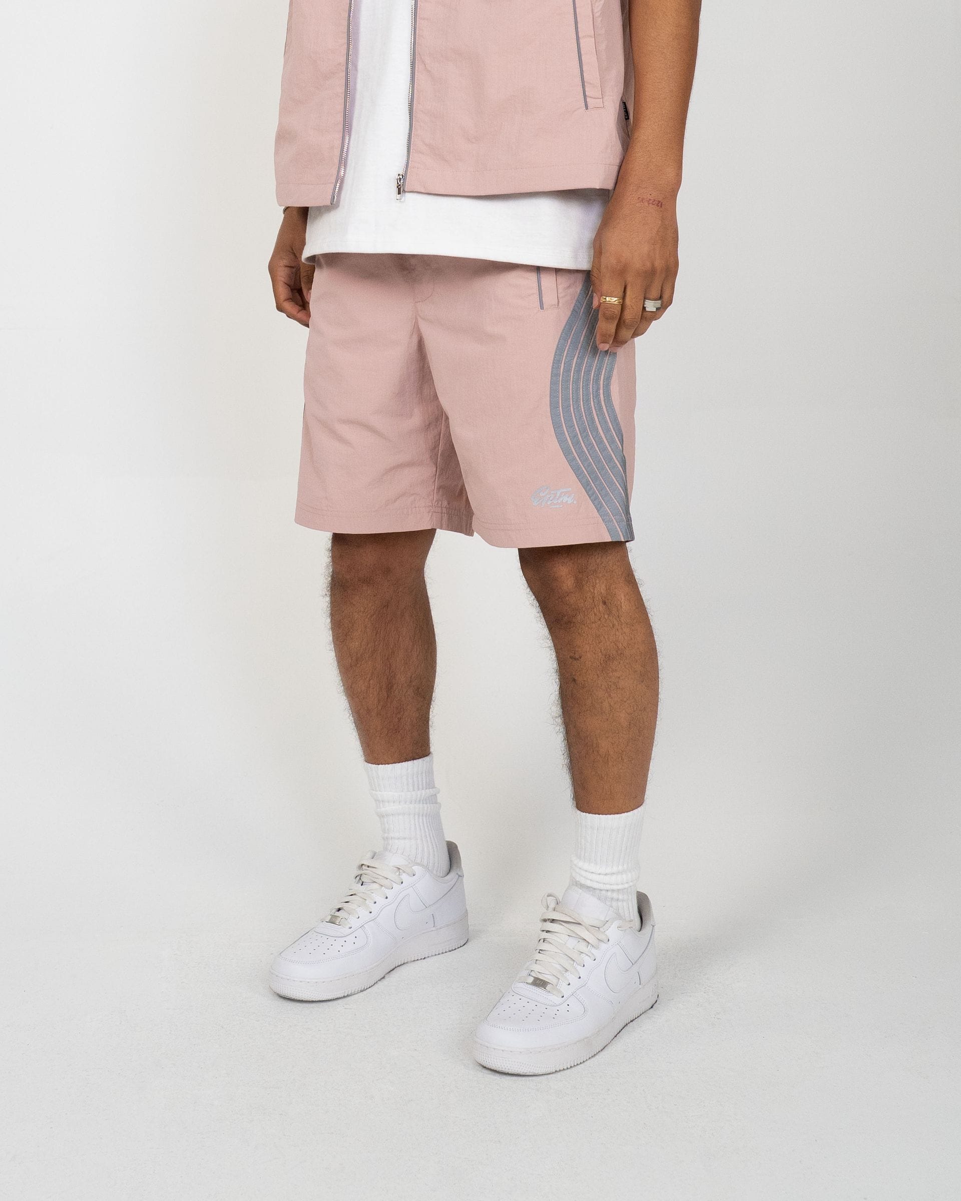 EPTM Valley Set in pink, a stylish matching clothing set featuring a comfortable top and bottoms, ideal for casual wear.