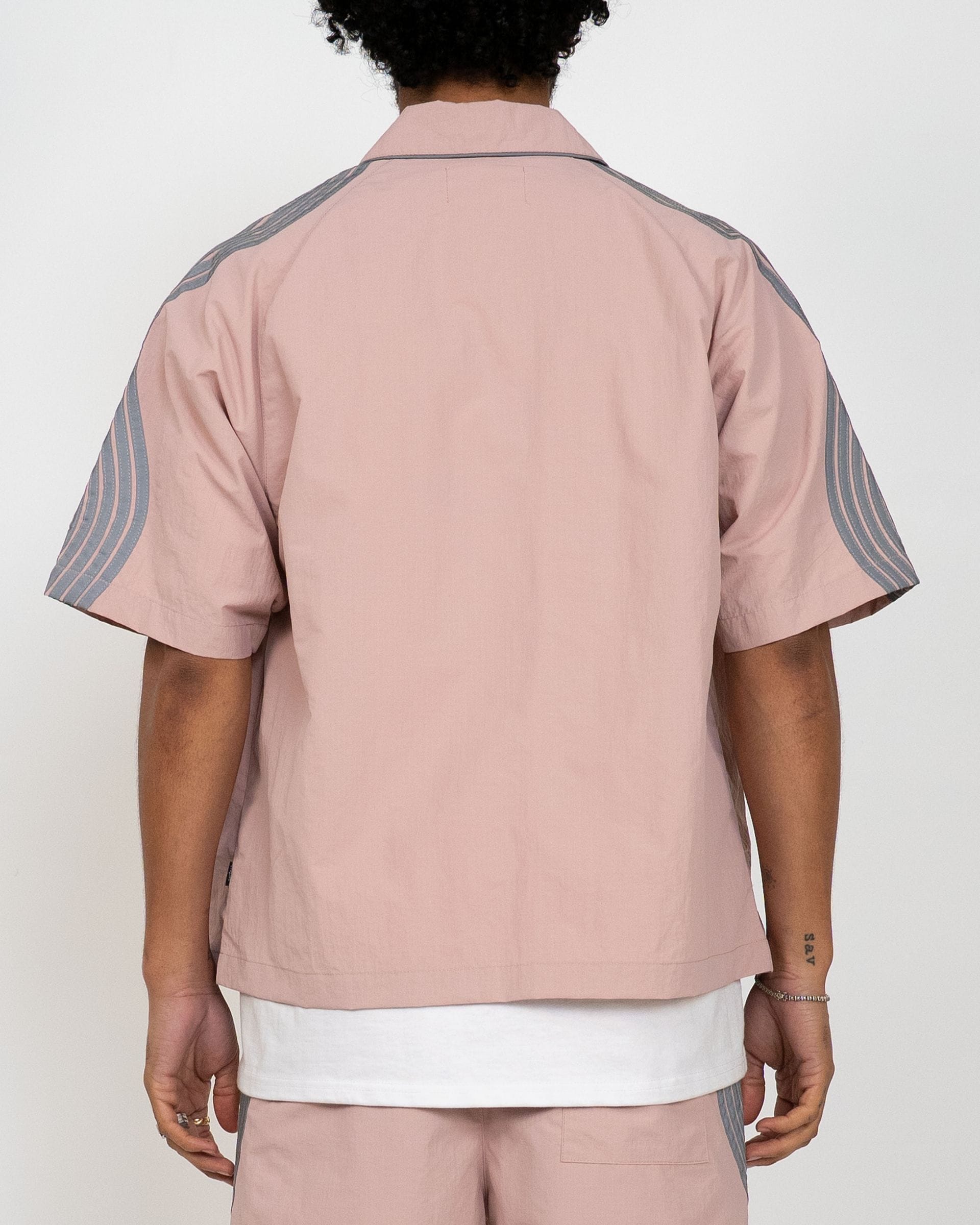 Pink EPTM Valley Set with stylish matching top and bottom, made from soft fabric, perfect for casual wear.