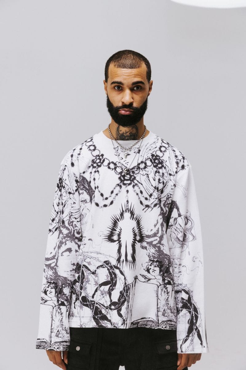 Essence.Wrld T-Shirts Essence.Wrld ECW Thermal White Essence.Wrld ECW Thermal White
