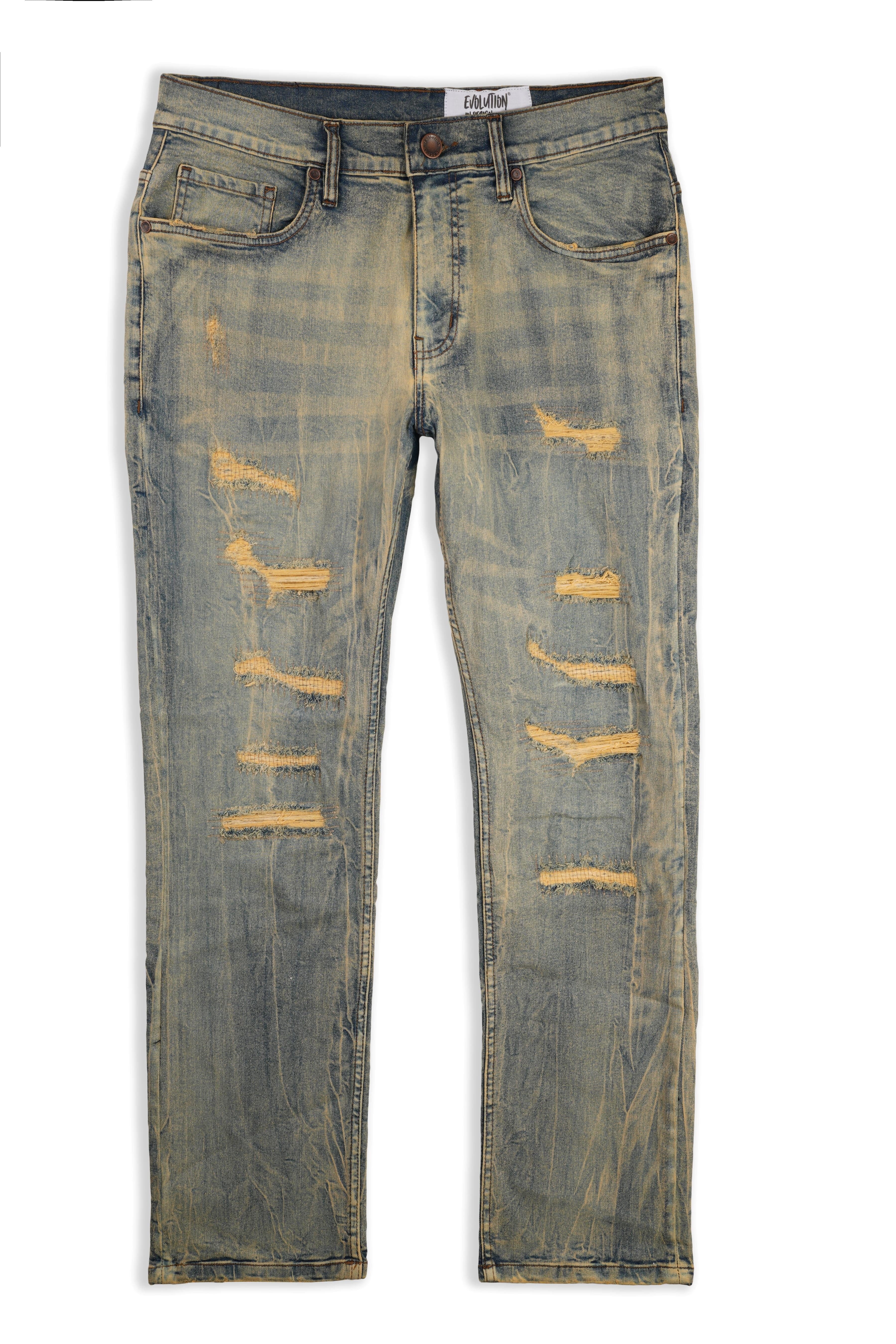 Evolution Denim Big Kids Elite Straight Denim Pant - Ice Tint Big Kids Elite Straight Denim Pant - Ice Tint