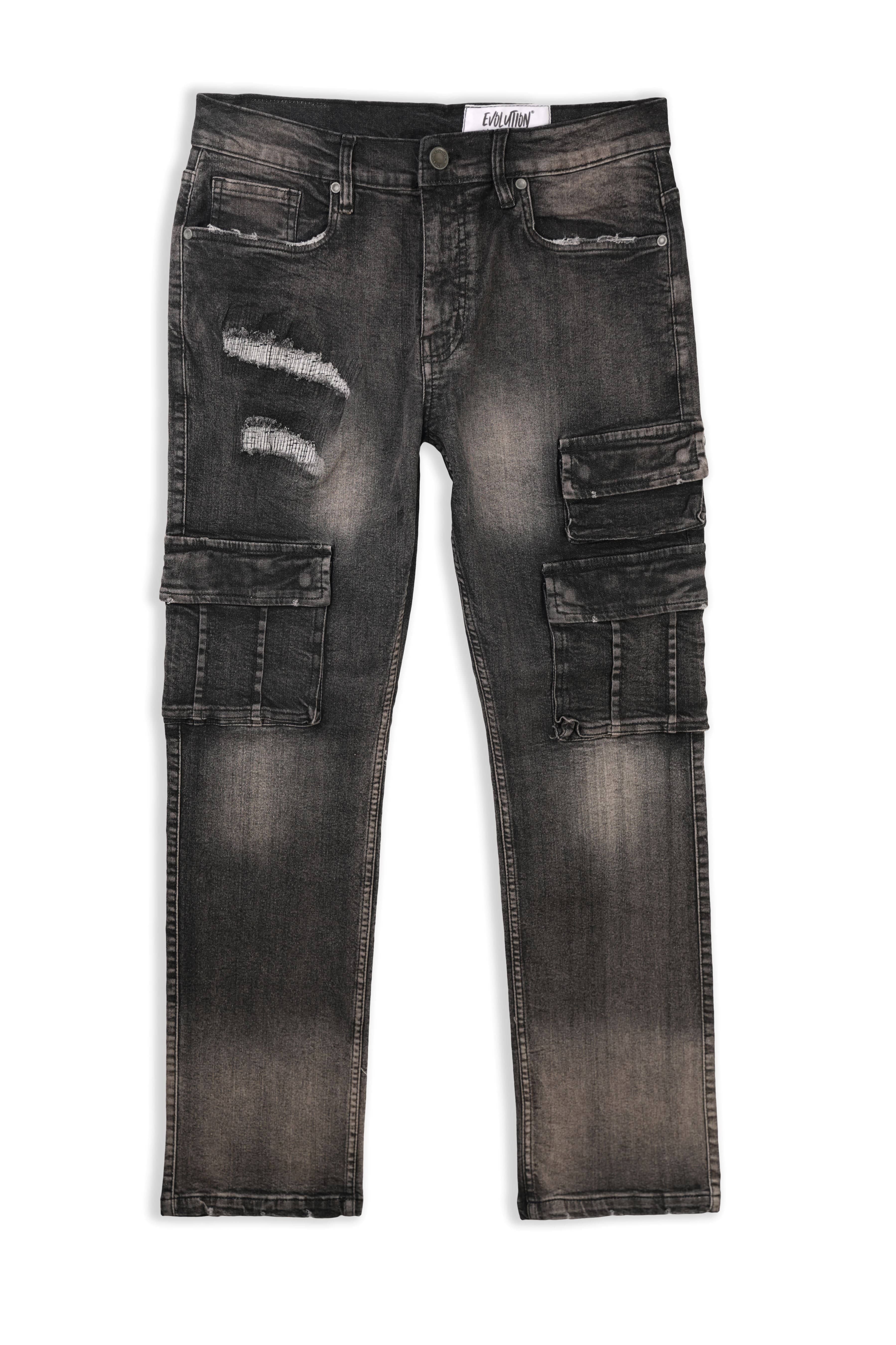 Evolution Denim Big Kids Staple Relaxed Straight Denim Pant - Washed Black Big Kids Staple Relaxed Straight Denim Pant - Washed Black