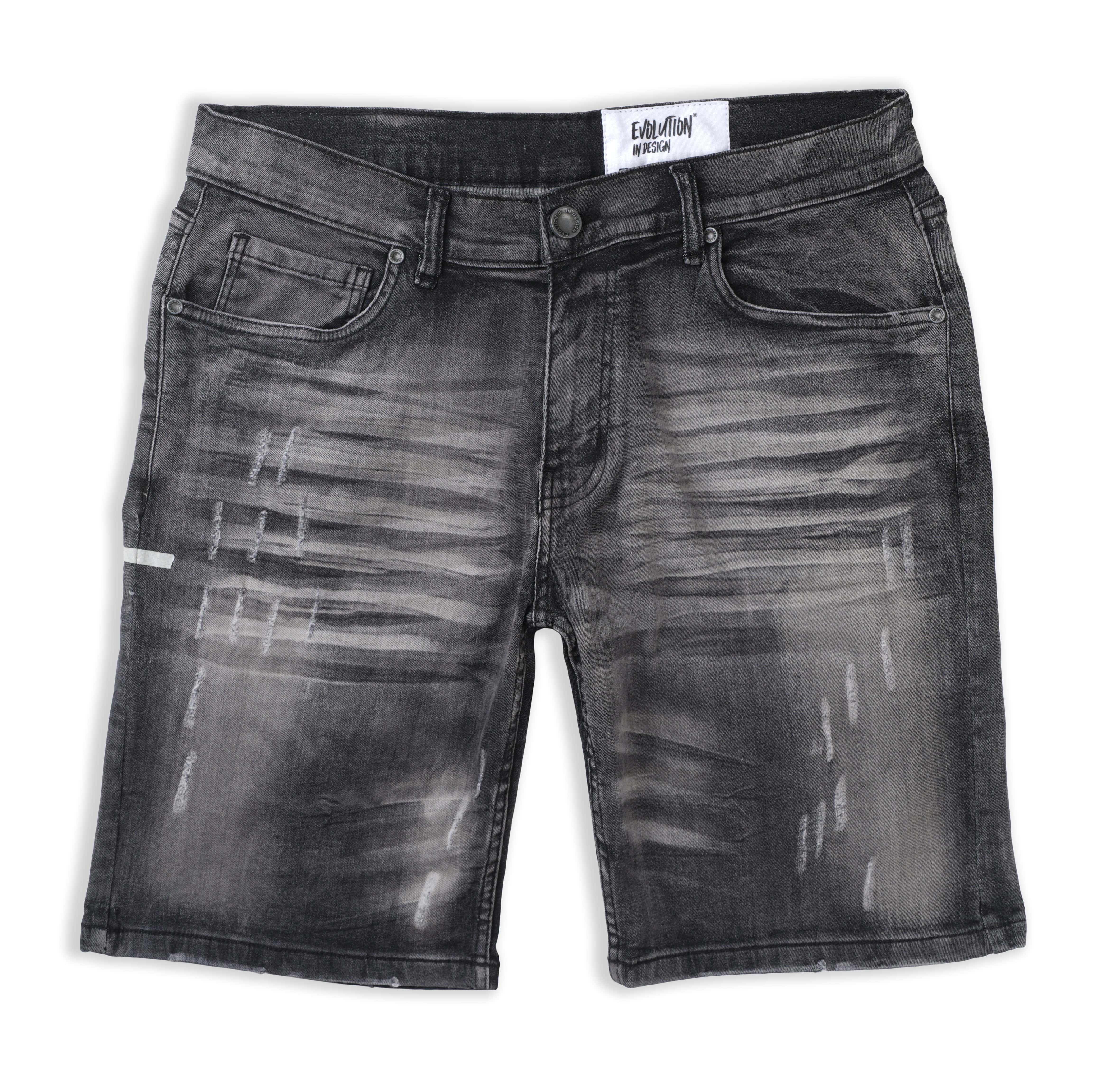 Evolution Shorts Evolution Faded Denim Shorts Evolution Faded Denim Shorts