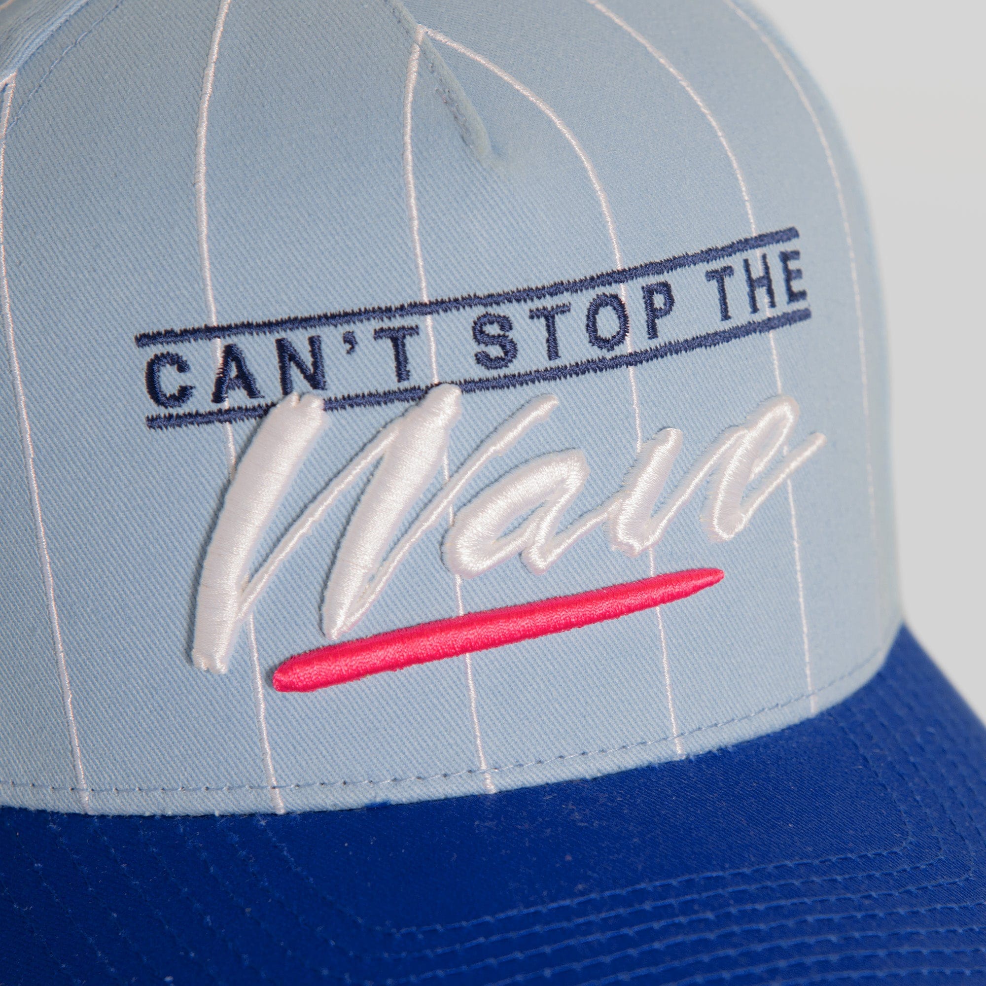 Field Grade Hats Can't Stop the Wave Pinstripe Twill Trucker Can't Stop the Wave Pinstripe Twill Trucker