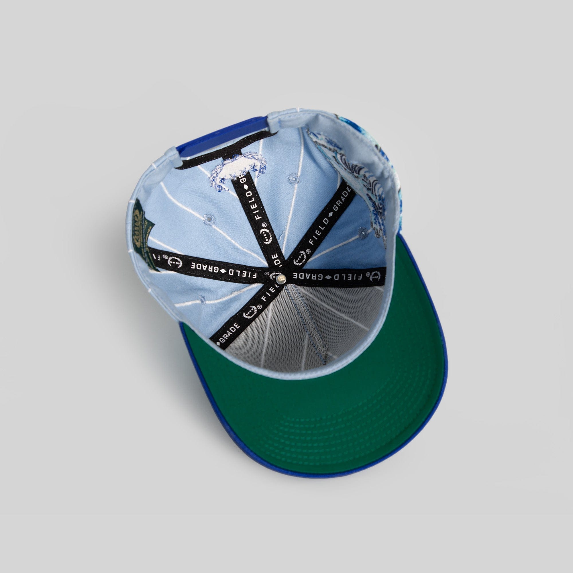 Field Grade Hats Can't Stop the Wave Pinstripe Twill Trucker Can't Stop the Wave Pinstripe Twill Trucker