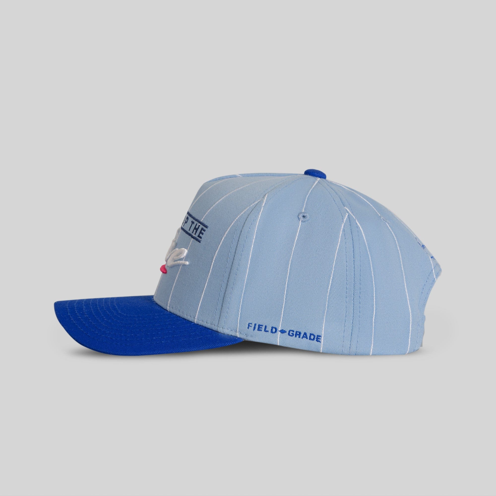 Field Grade Hats Can't Stop the Wave Pinstripe Twill Trucker Can't Stop the Wave Pinstripe Twill Trucker
