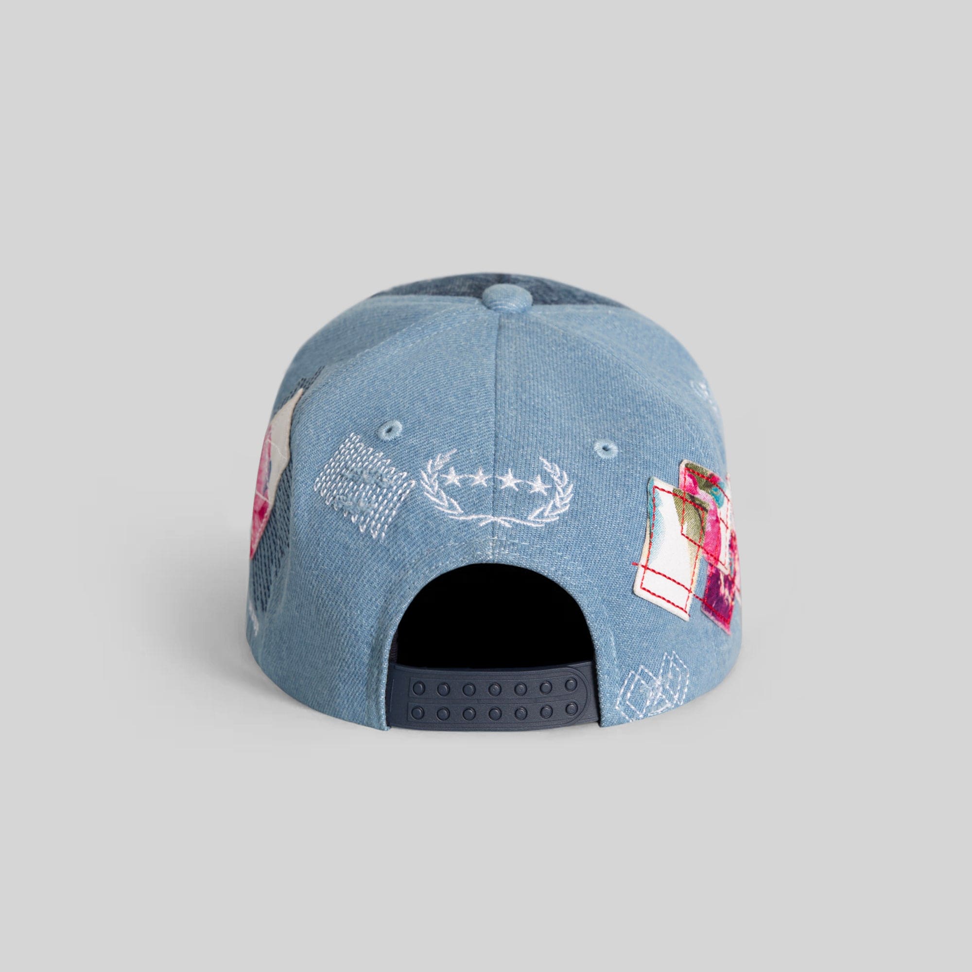 Field Grade Hats No Photos Sashiko Washed Denim Trucker No Photos Sashiko Washed Denim Trucker