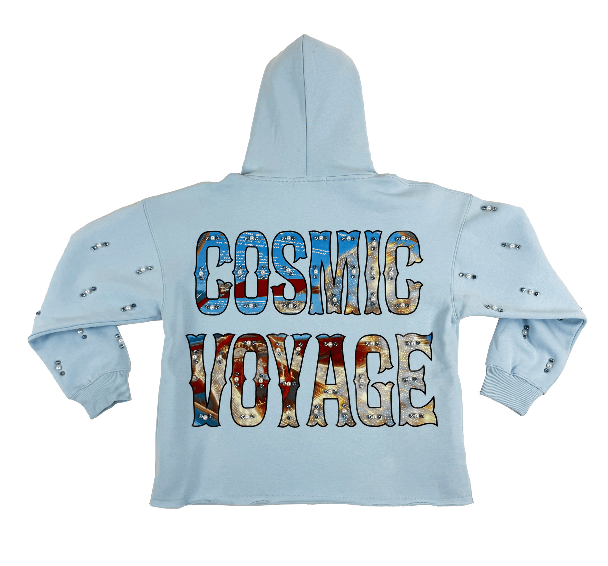 Focus Hoodies Focus Racer Pearl Rhinestone Hoodie Focus Racer Pearl Rhinestone Hoodie