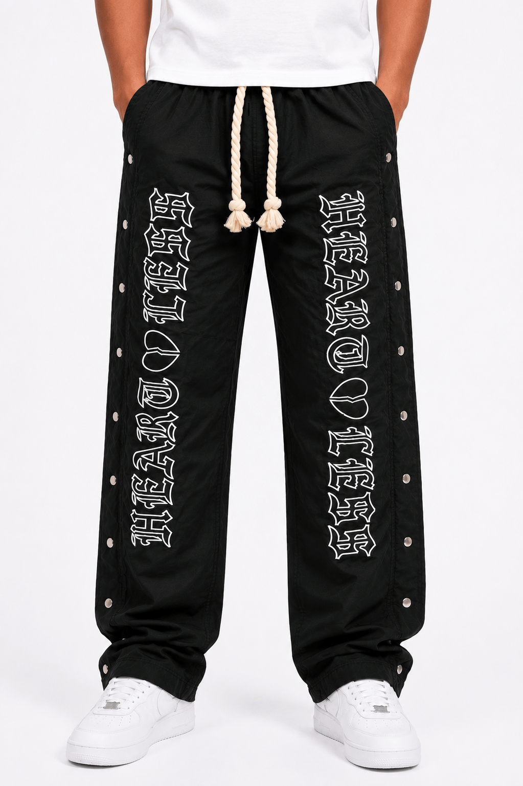 Focus Pants Heartless Nylon Pants - Blue Heartless Nylon Pants - Blue