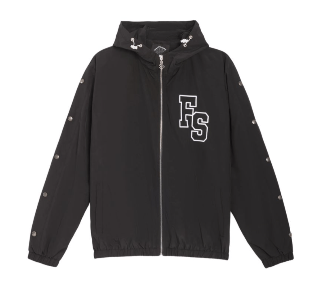 Forever Situated Jackets Forever Situated Nylon Jacket - Black Forever Situated Nylon Jacket - Black