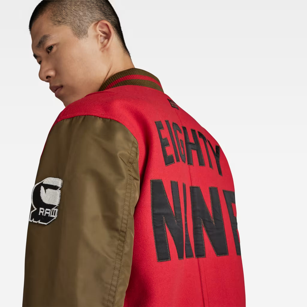 G-Star Varsity Jacket - Red